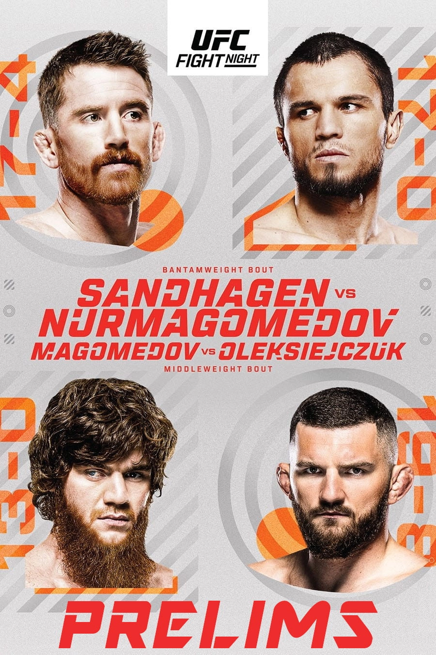 UFC on ABC 7: Sandhagen vs. Nurmagomedov