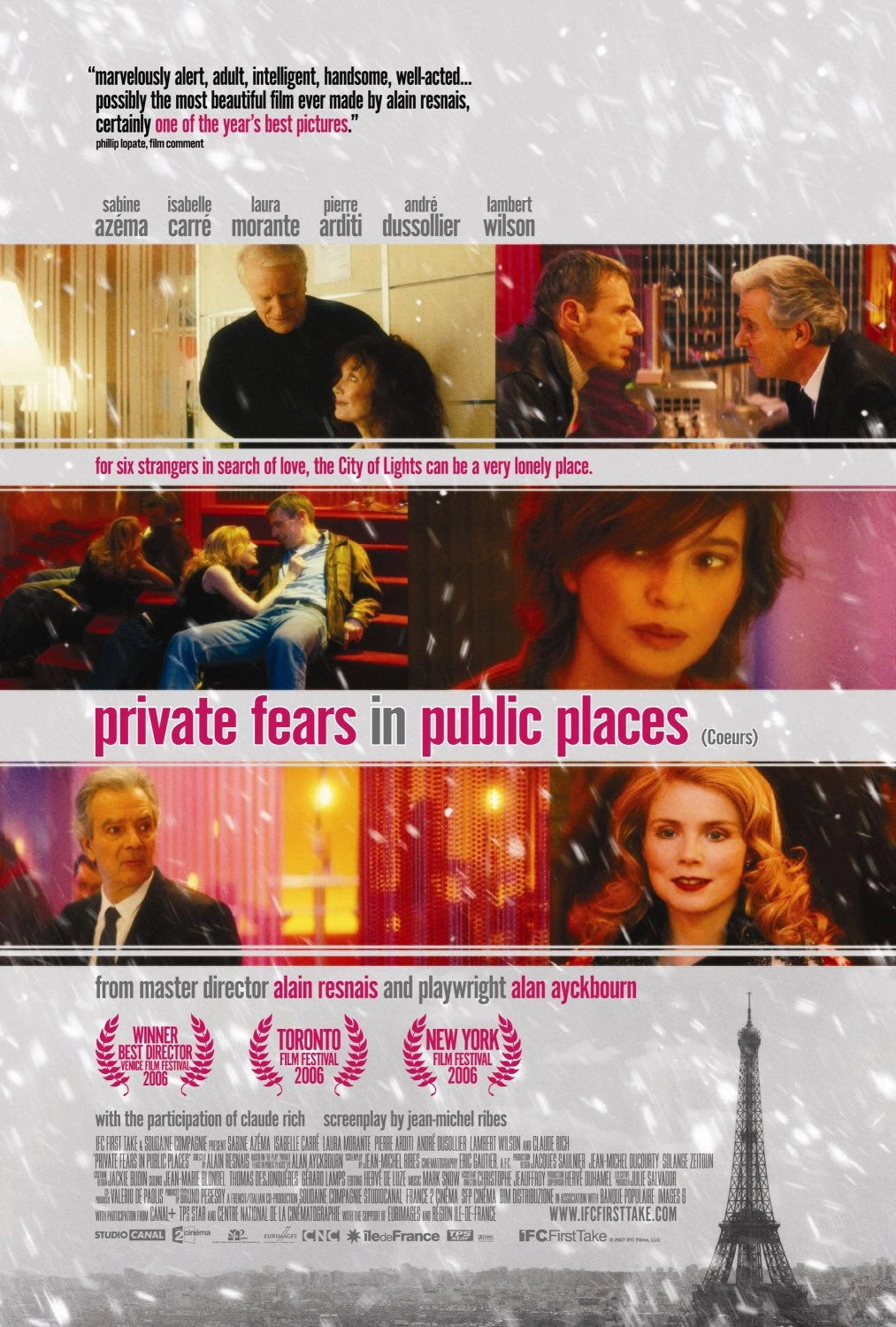 Private Fears in Public Places