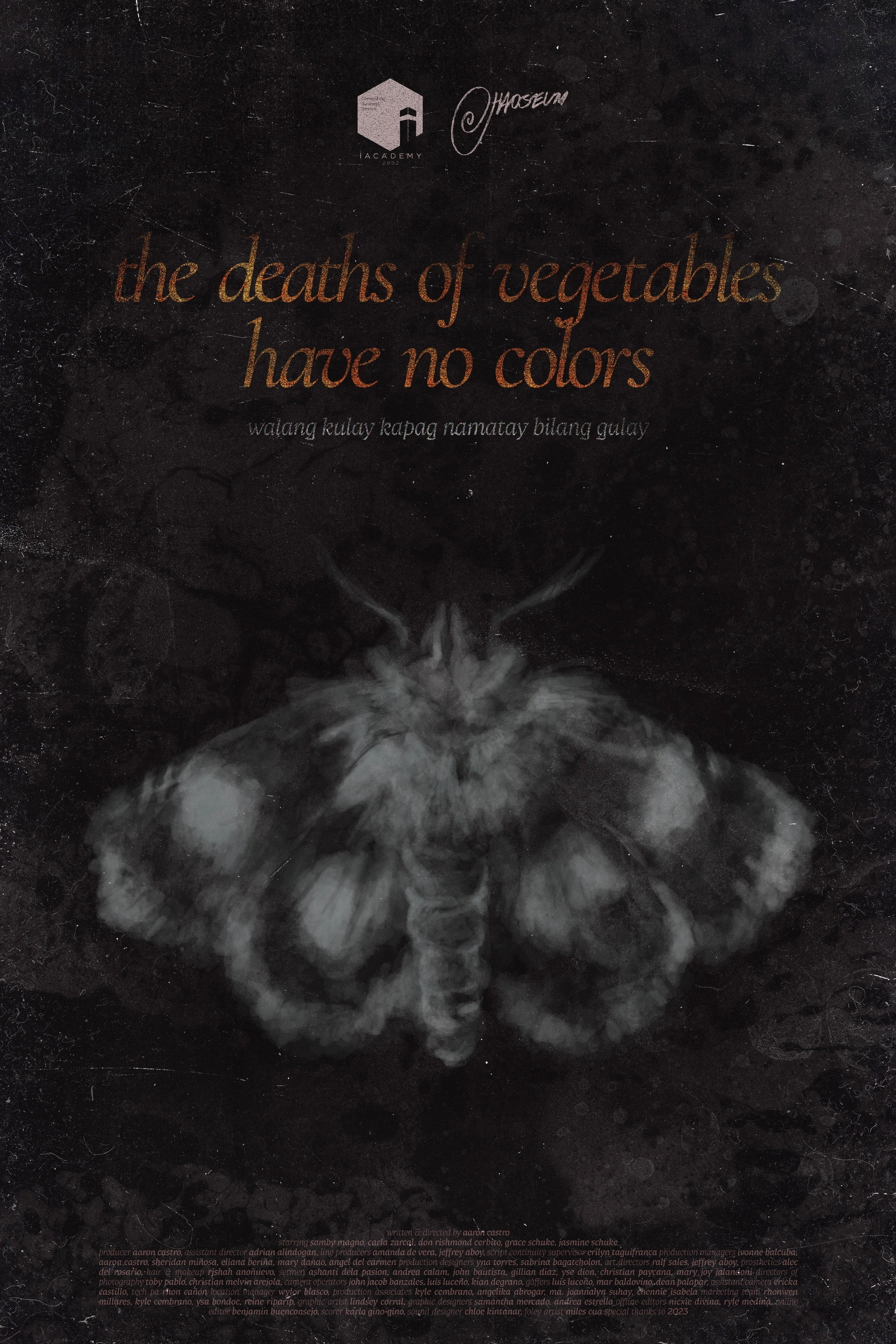 the deaths of vegetables have no colors