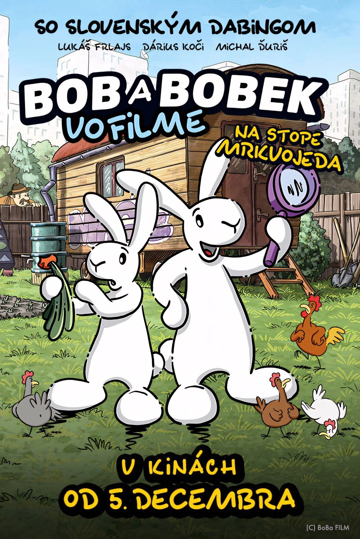 Bob and Bobek in the movie: On the Trail of the Carrot Eater