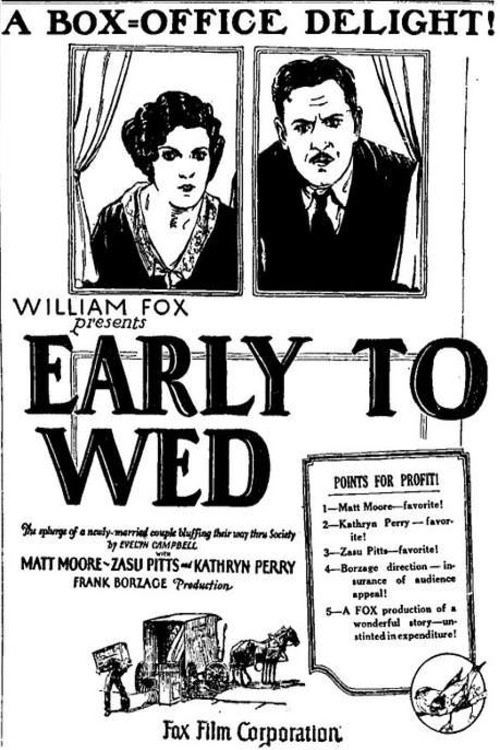 Early to Wed