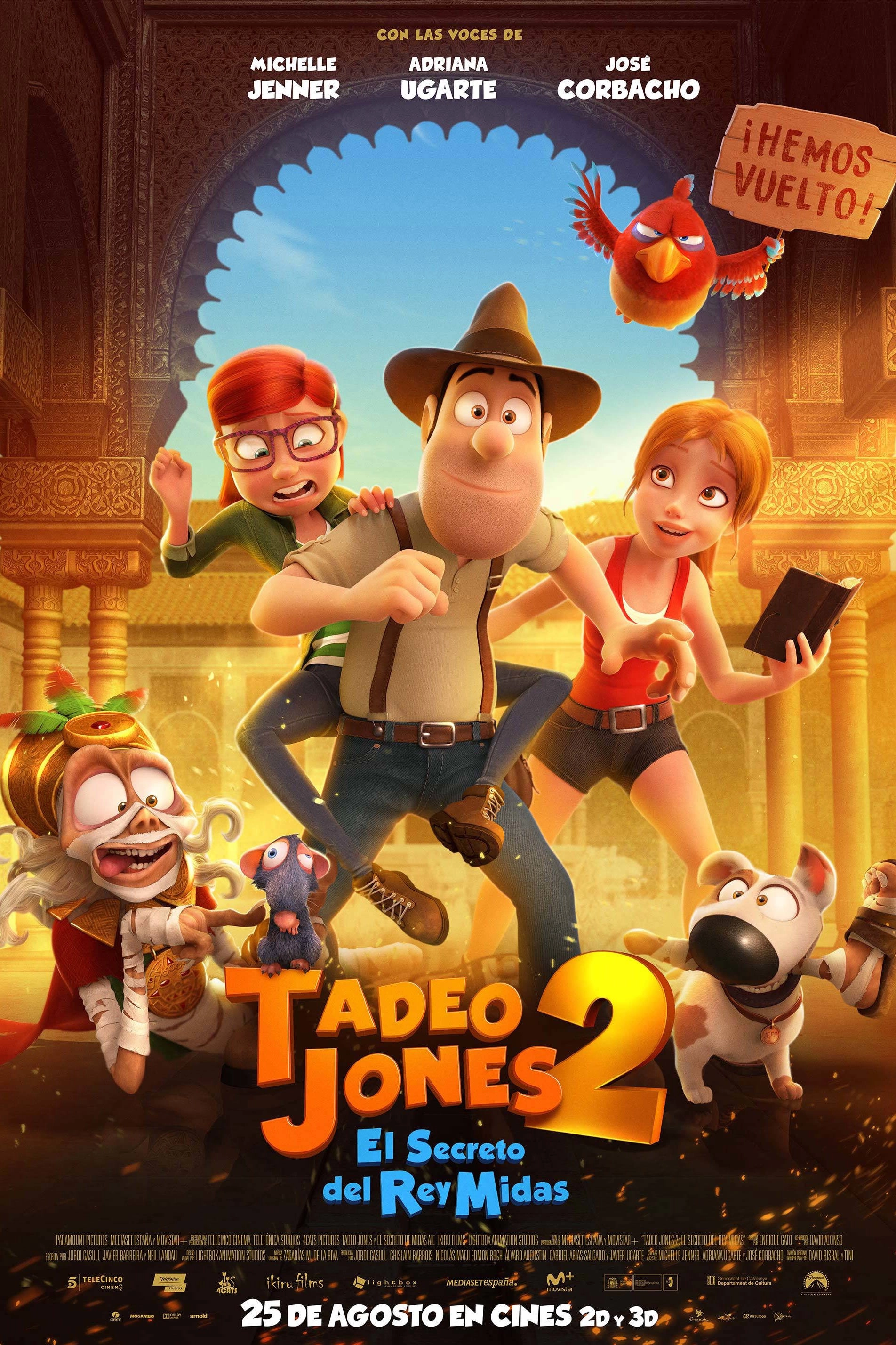 Tad, the Lost Explorer, and the Secret of King Midas