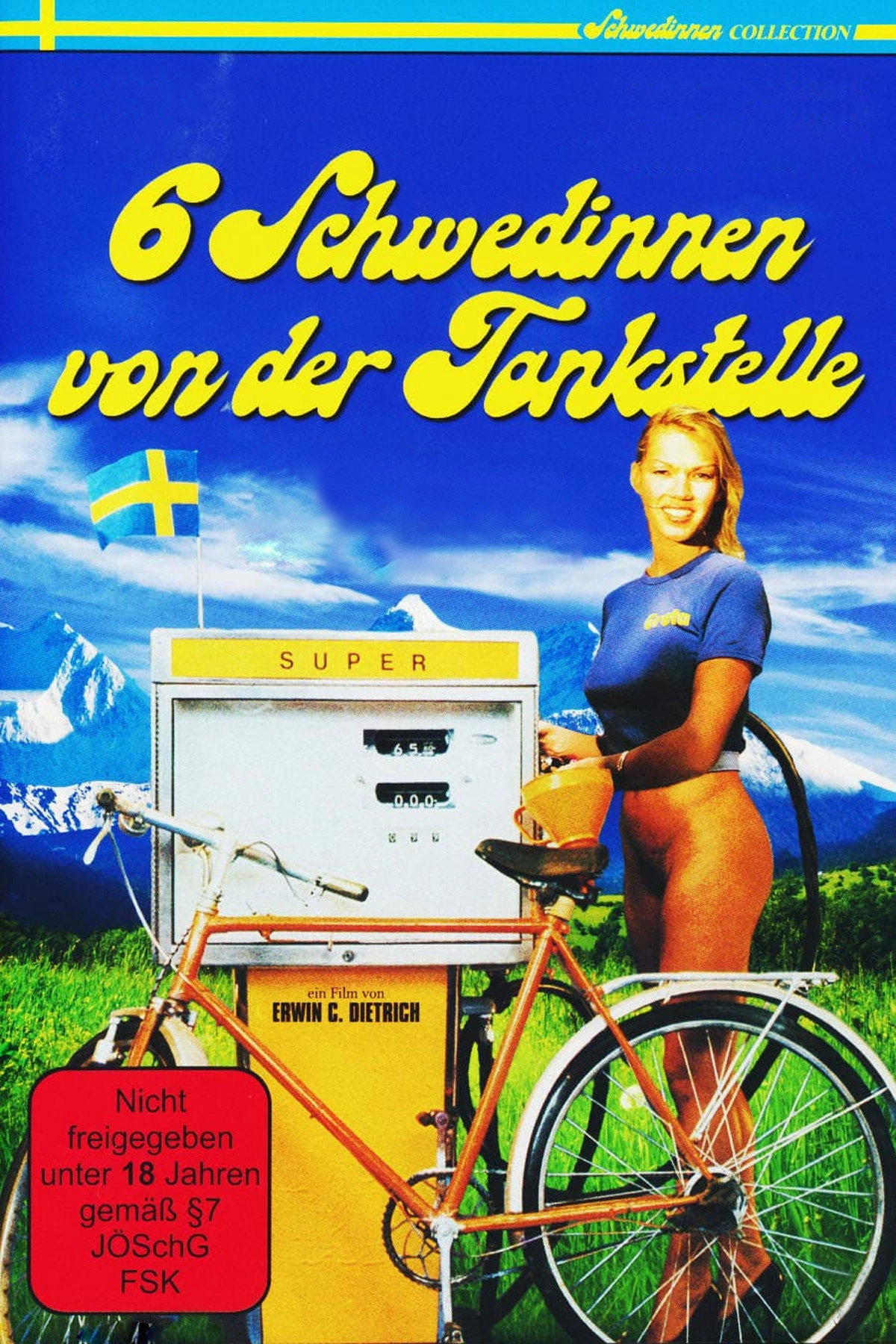 Six Swedish Girls at a Pump