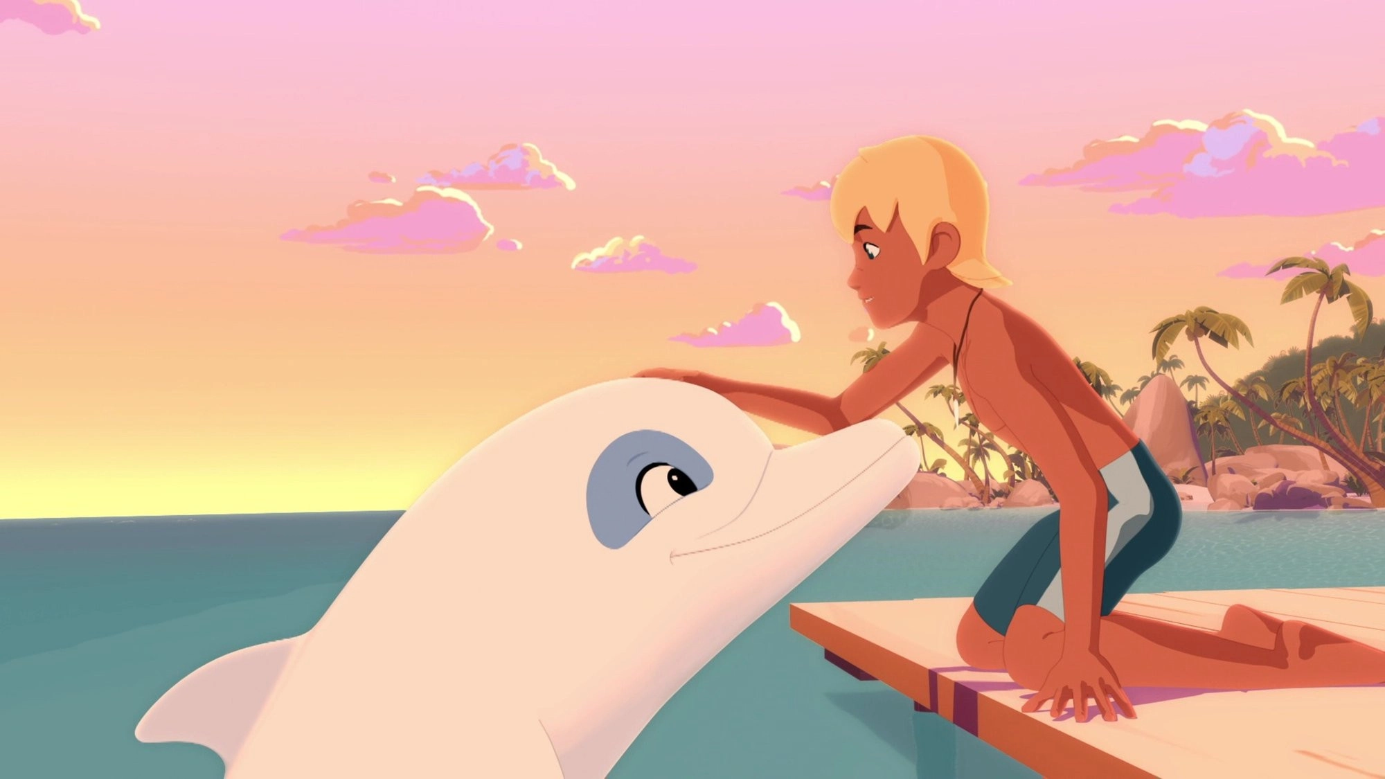 Zoom the White Dolphin