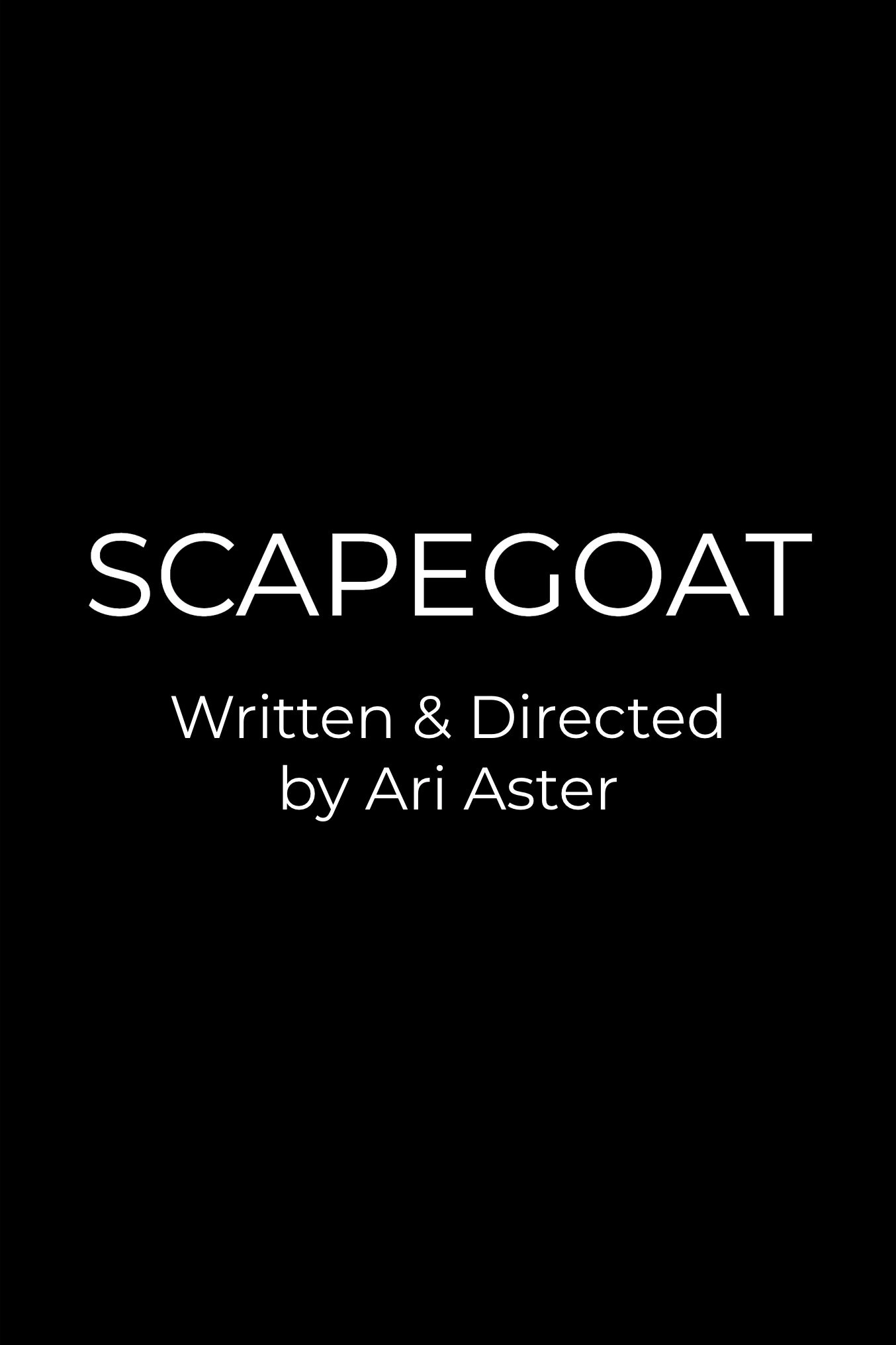 Scapegoat