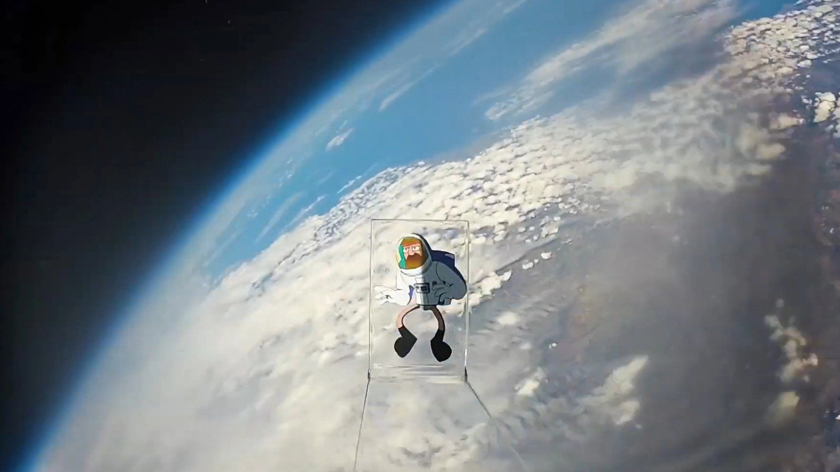 CRONONAUTA VA AL ESPACIO