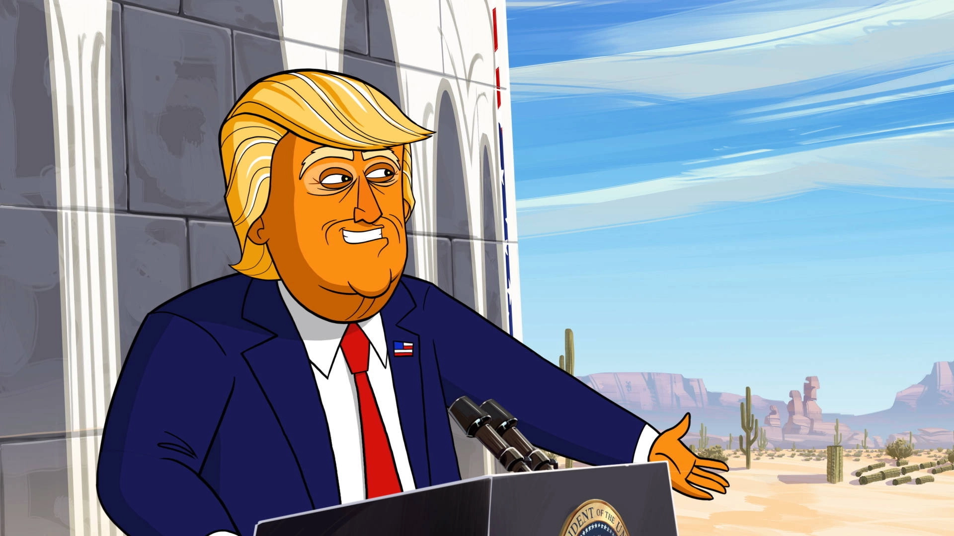 Our Cartoon President
