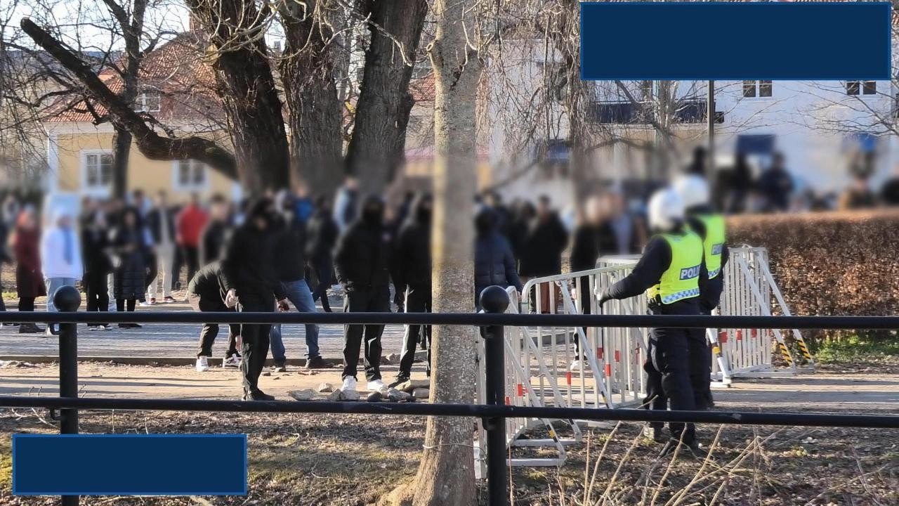 Fångat på polisens kamera