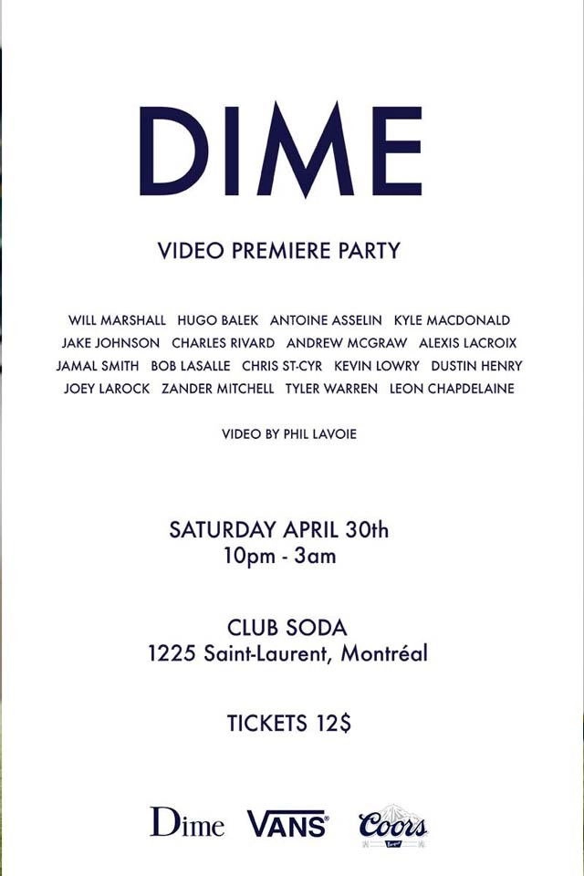 The Dime Video