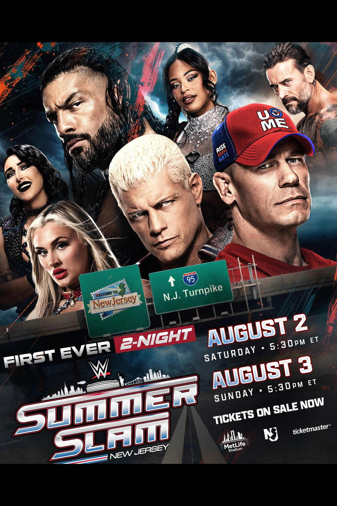 WWE SummerSlam 2025: Sunday