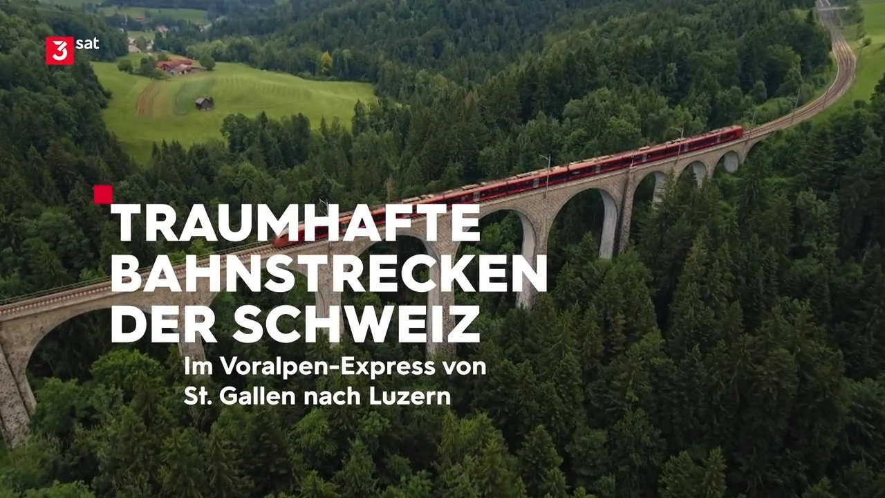 Traumhafte Bahnstrecken der Schweiz