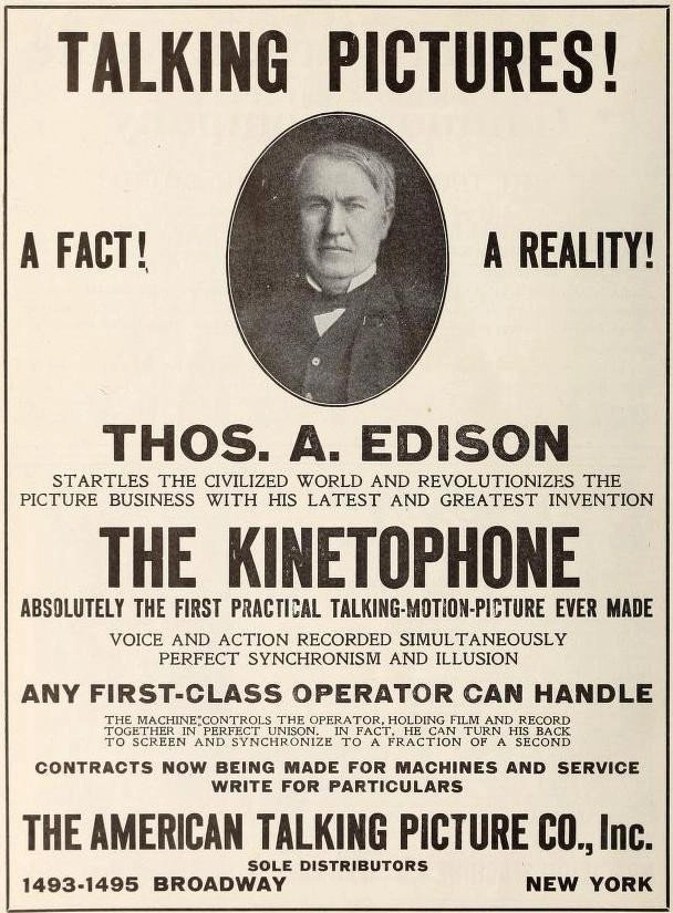 The Edison Kinetophone