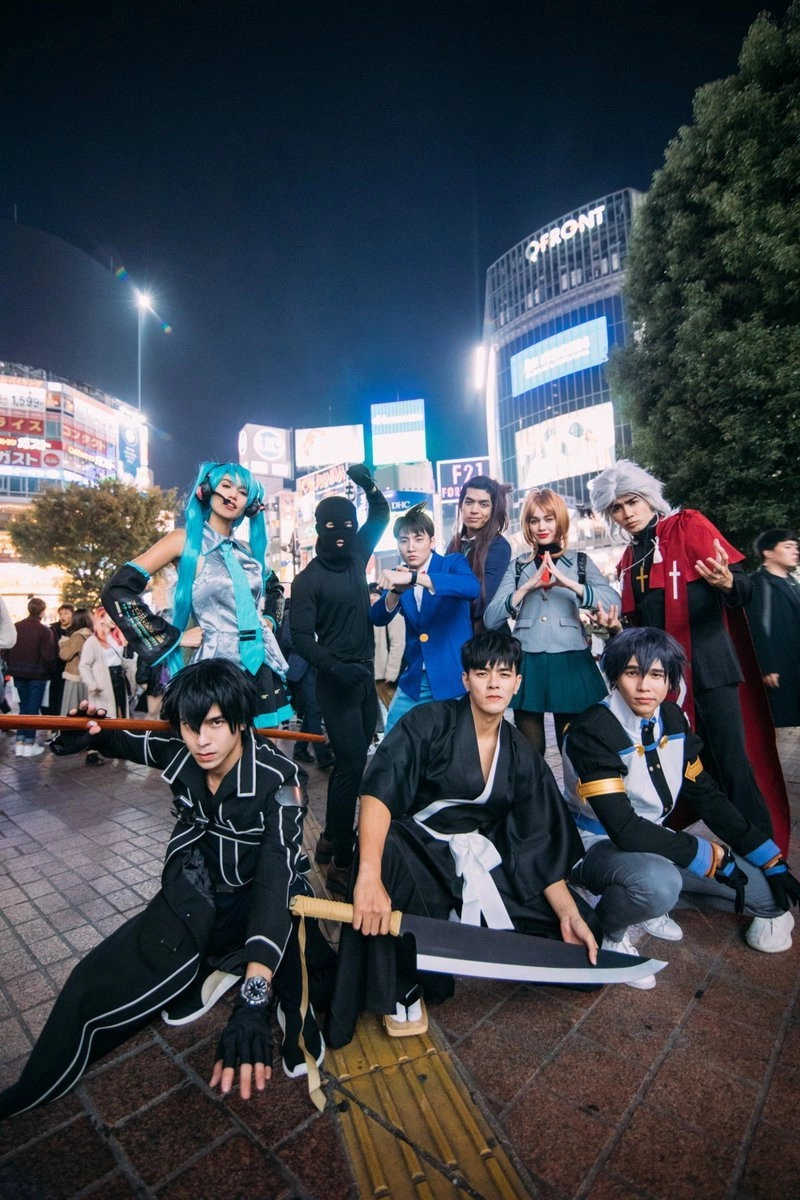 Watching it in Japan