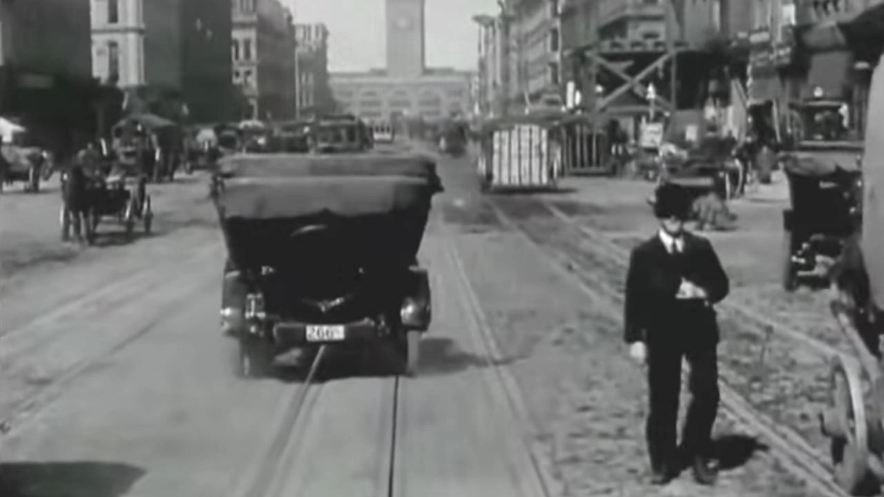 A Trip Down Market Street Before the Fire