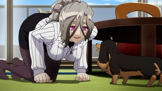 Dog & Scissors
