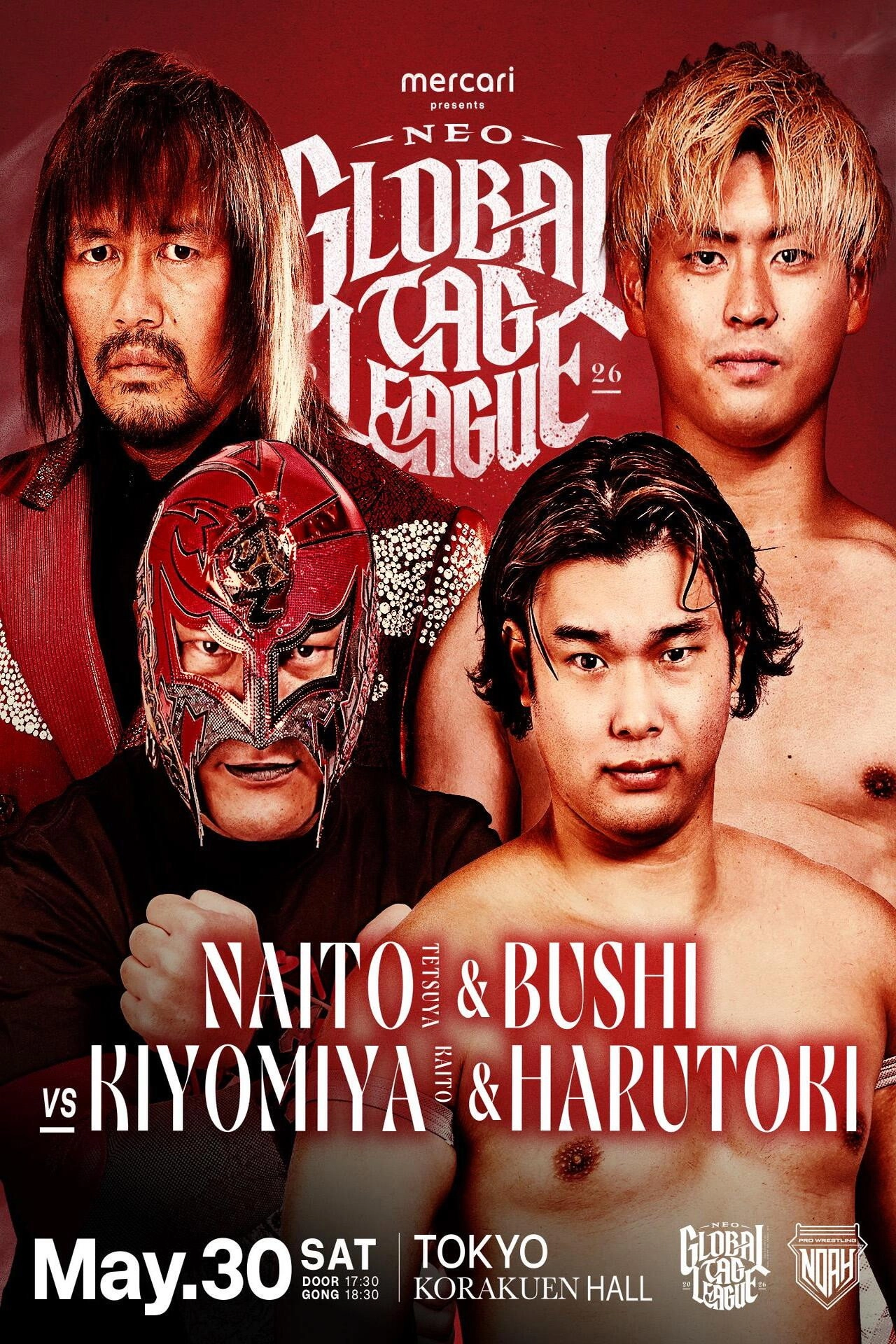 NOAH Neo Global Tag League 2026 ~ Day 4