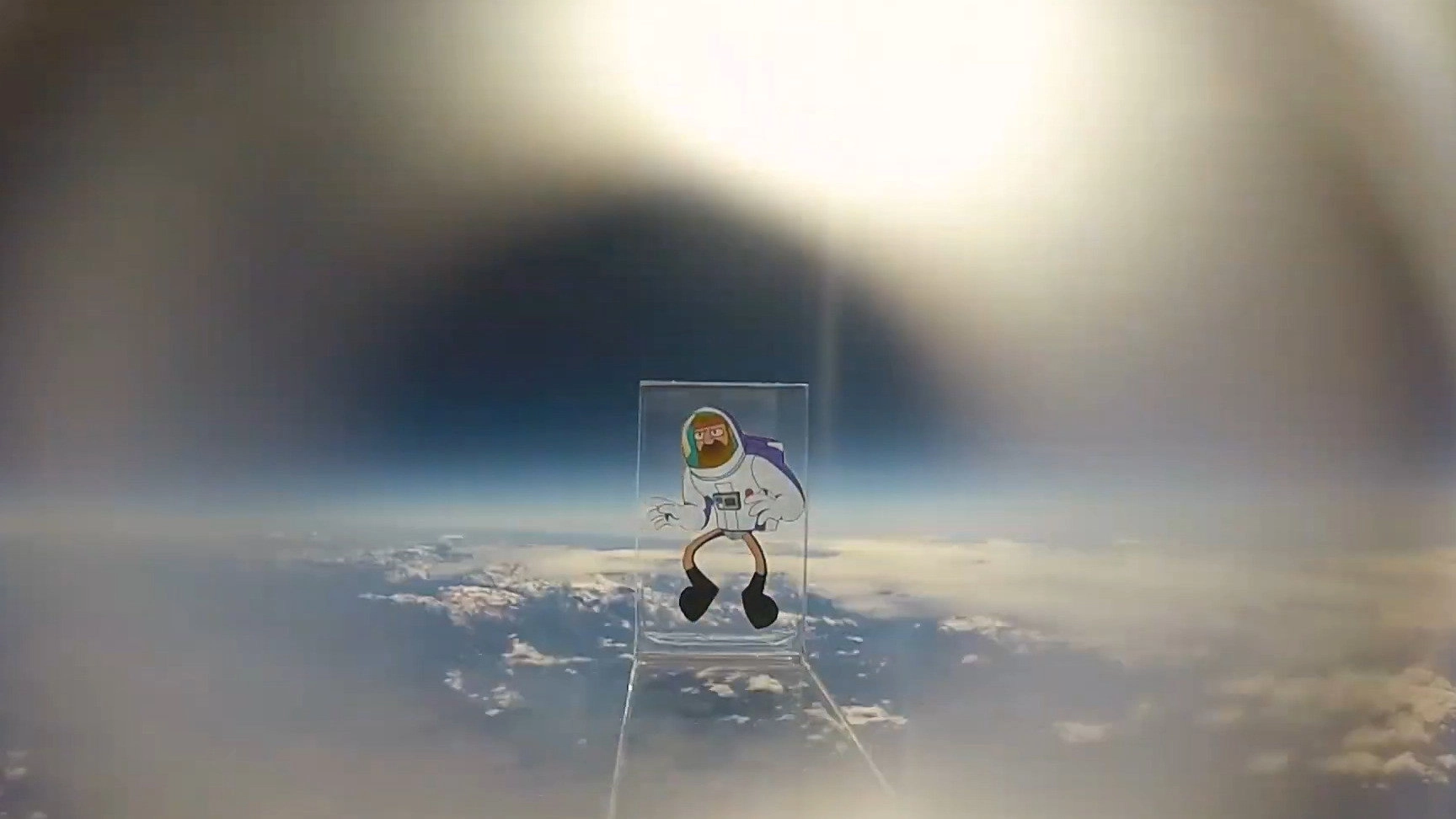 CRONONAUTA VA AL ESPACIO