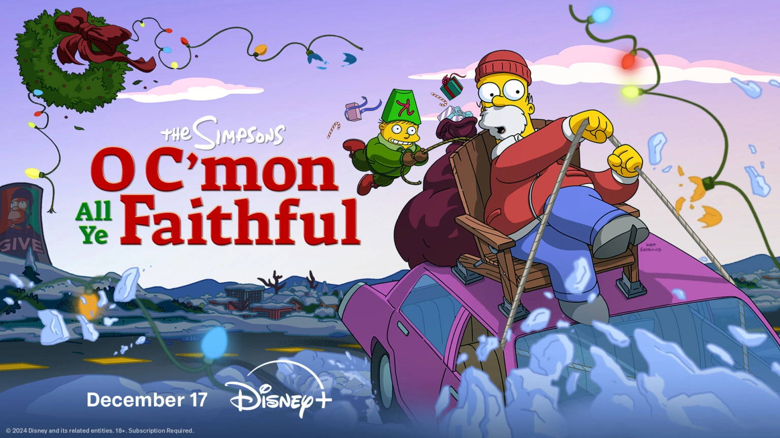 The Simpsons: O C'mon All Ye Faithful