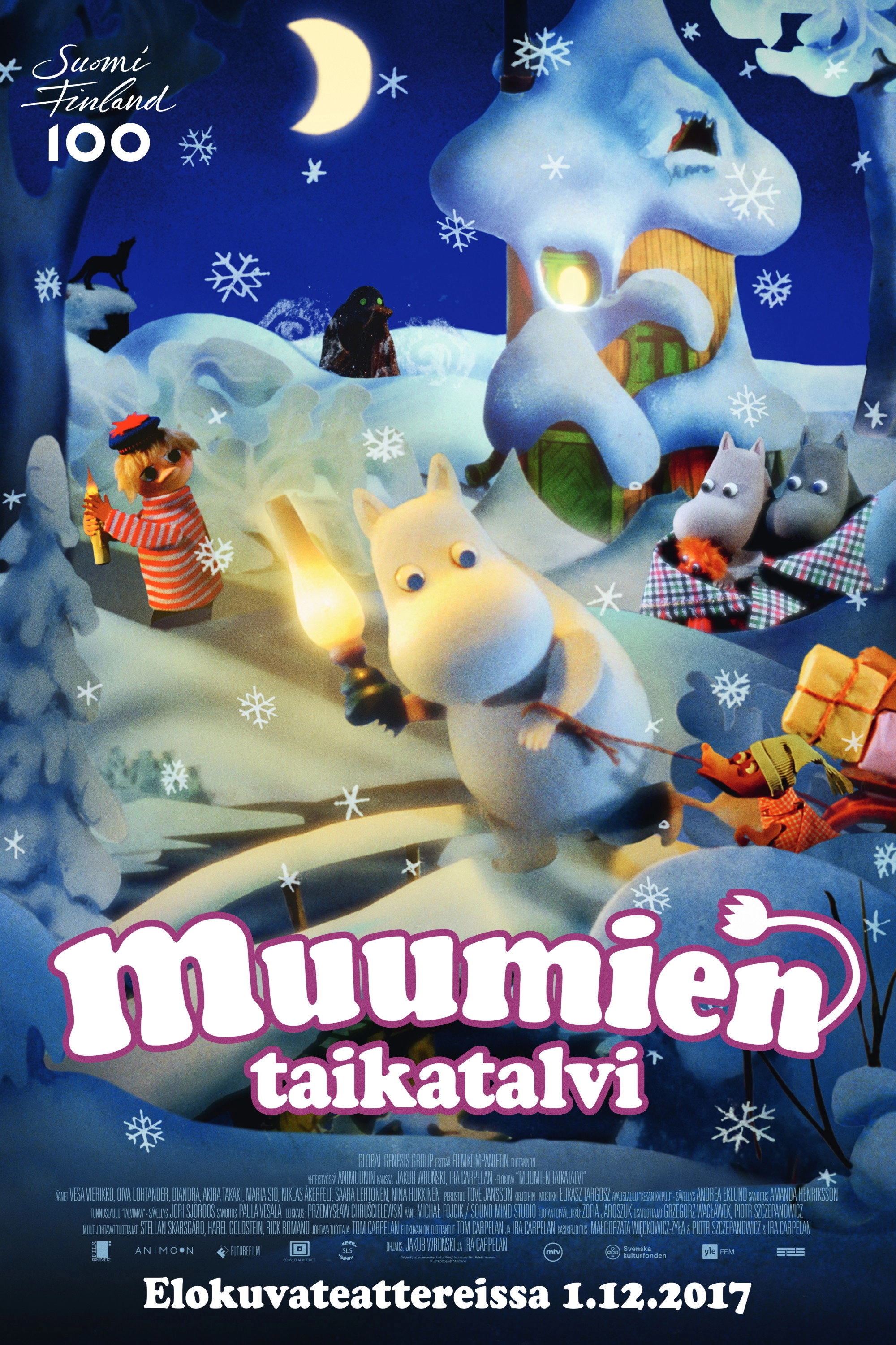 Moomins and the Winter Wonderland