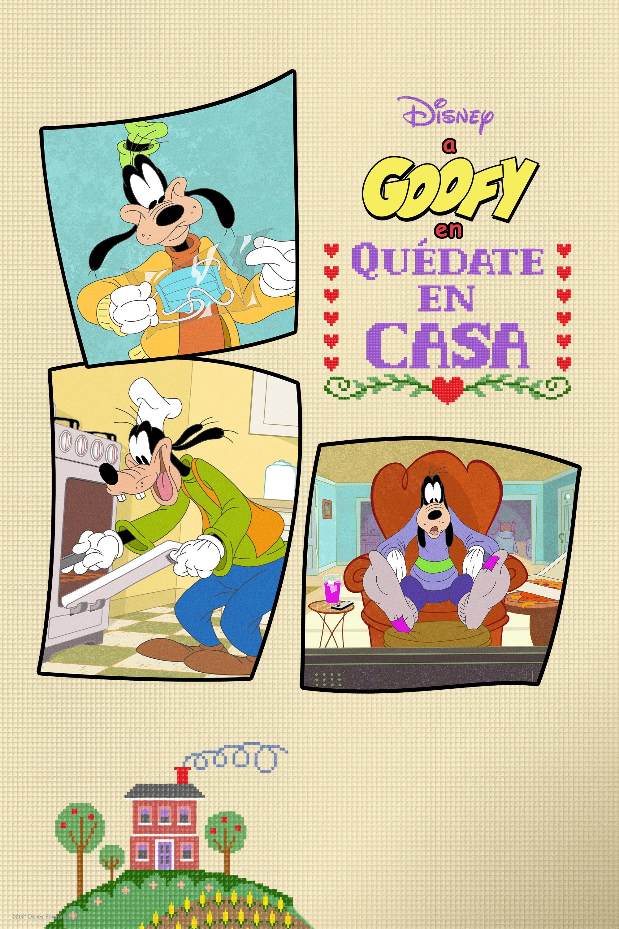 Disney Presents Goofy in How to Stay at Home