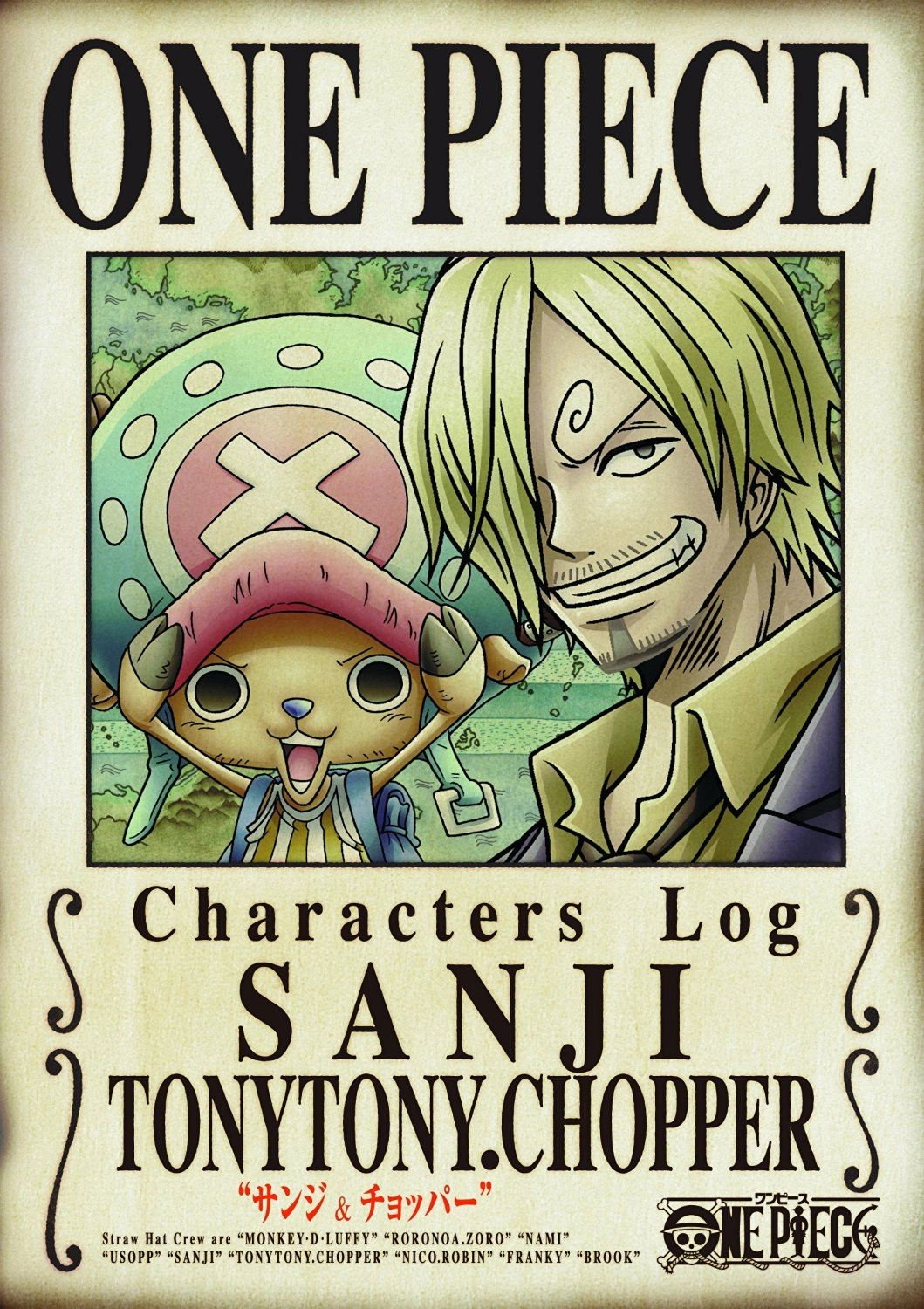 One Piece Characters Log