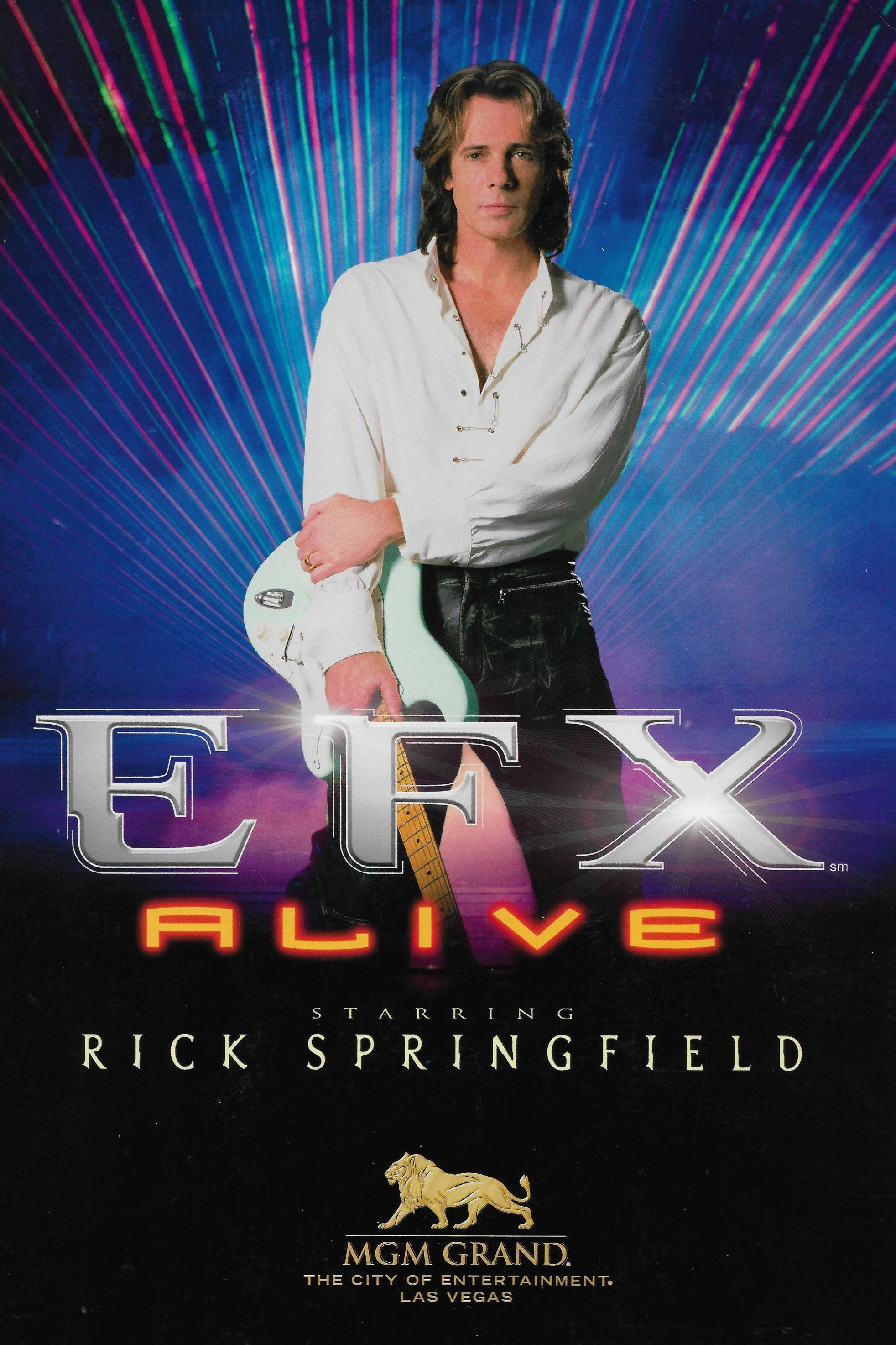 EFX Alive starring Rick Springfield