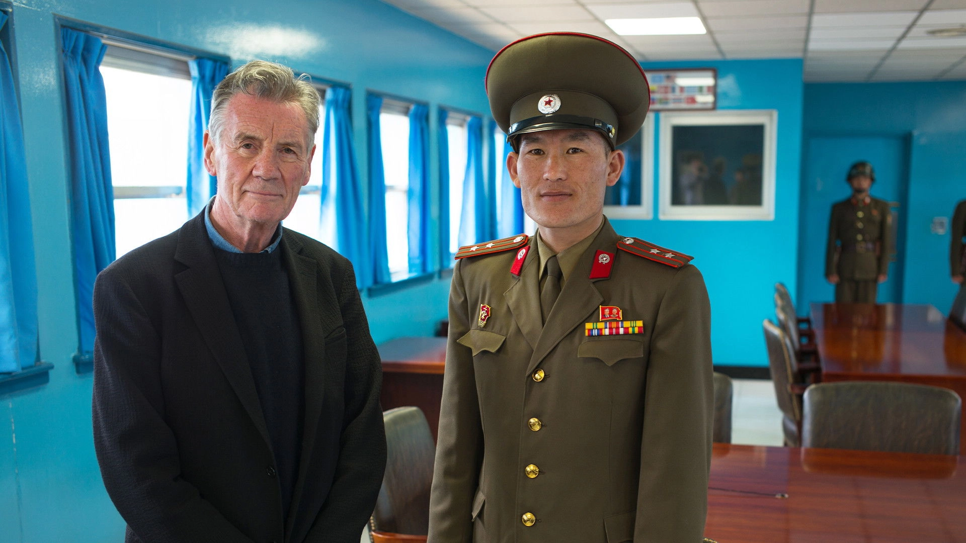 Michael Palin in North Korea