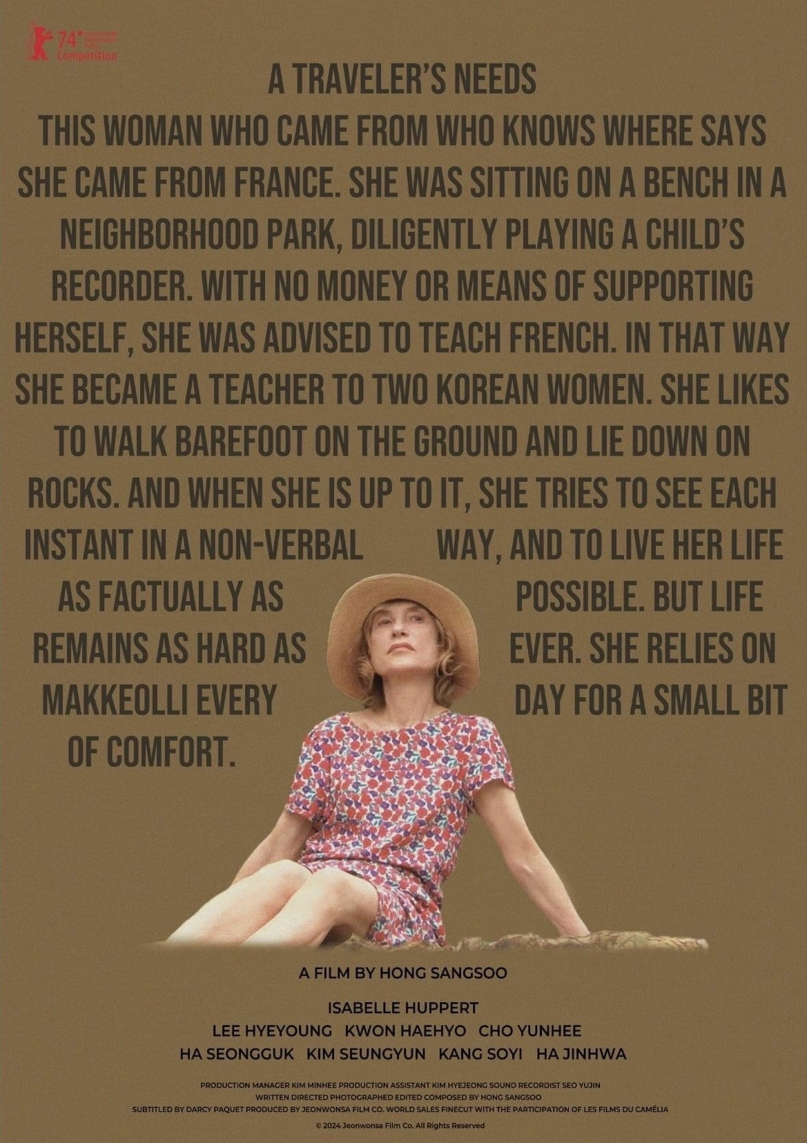 A Traveler's Needs