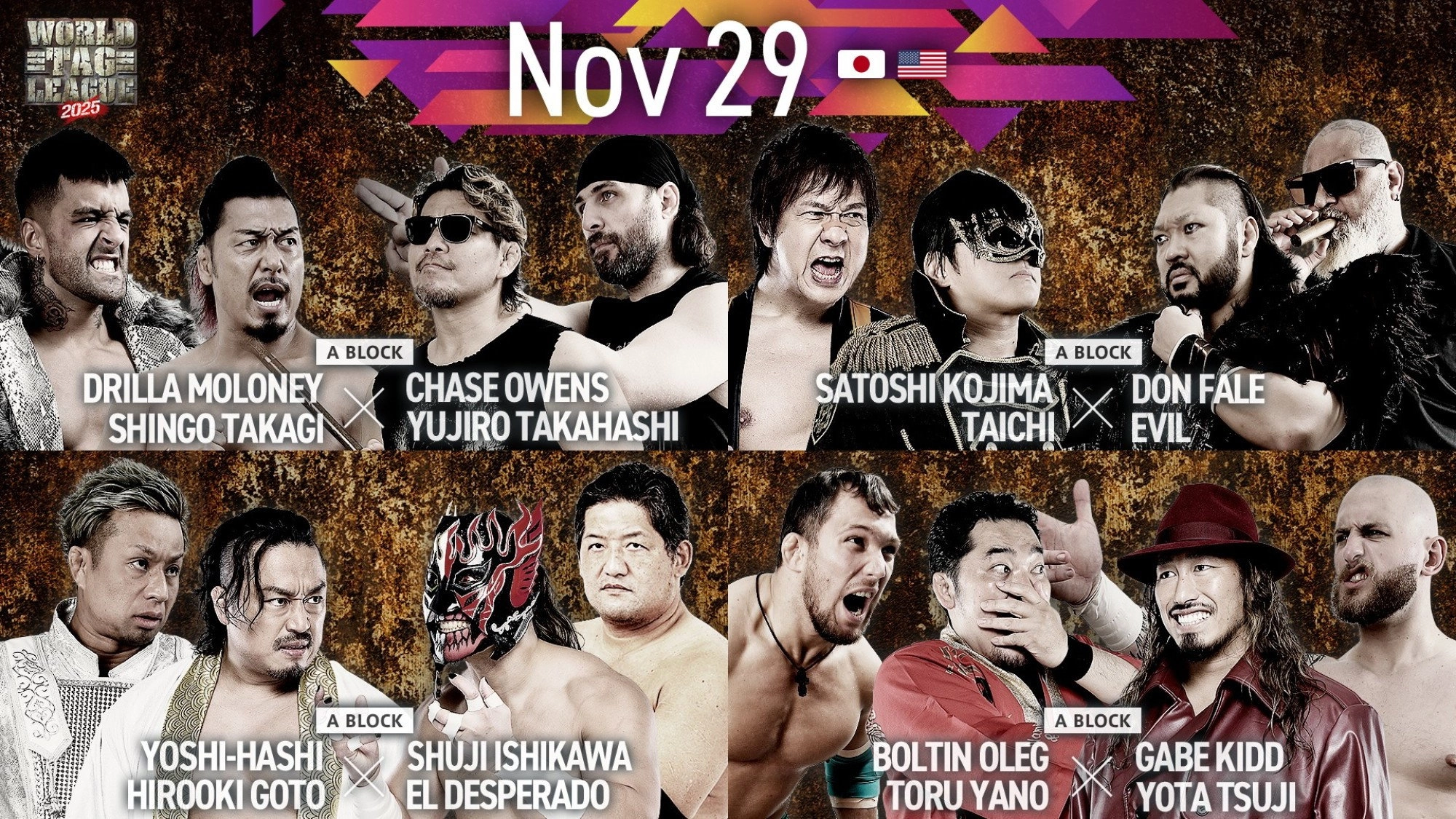 NJPW World Tag League 2025 - Day 7
