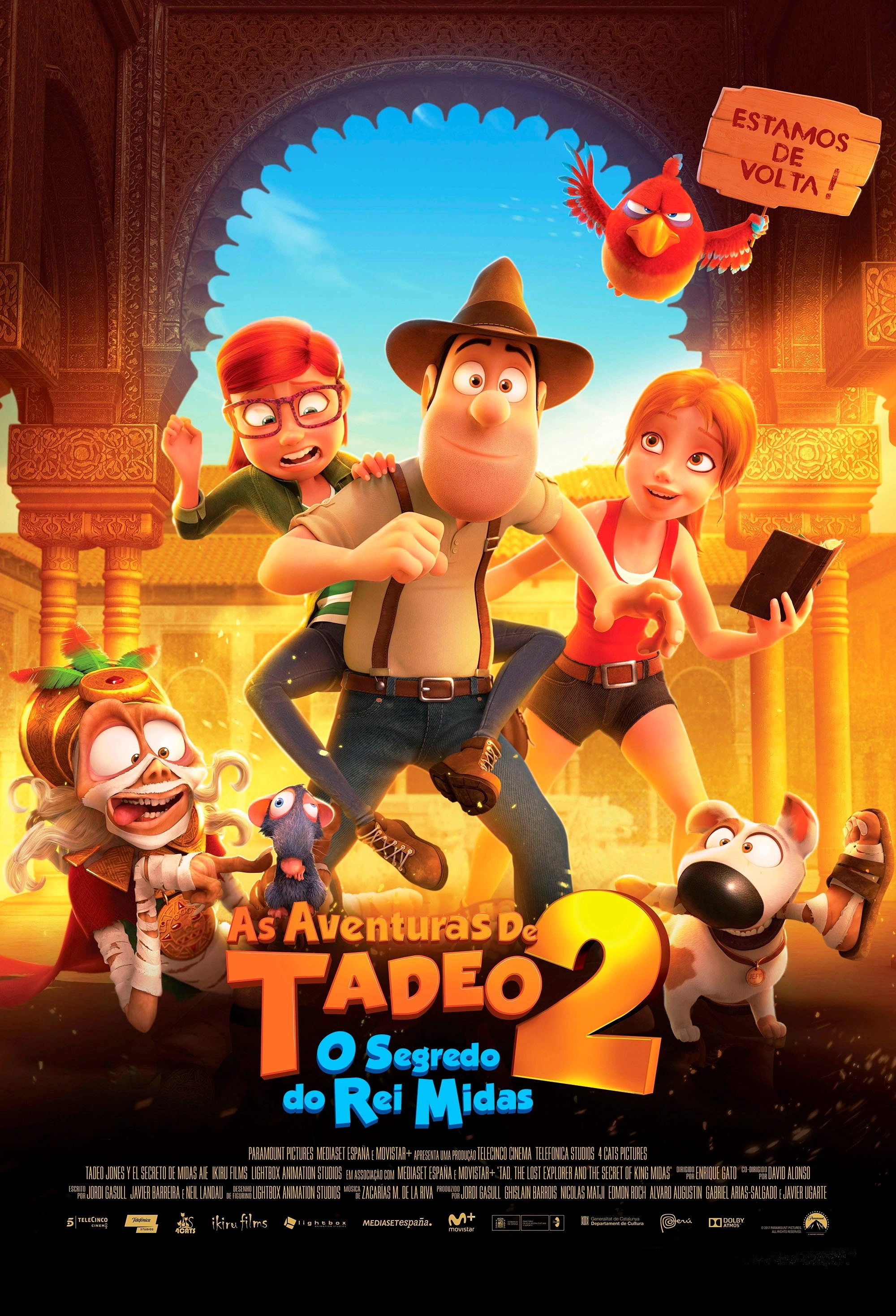 Tad, the Lost Explorer, and the Secret of King Midas
