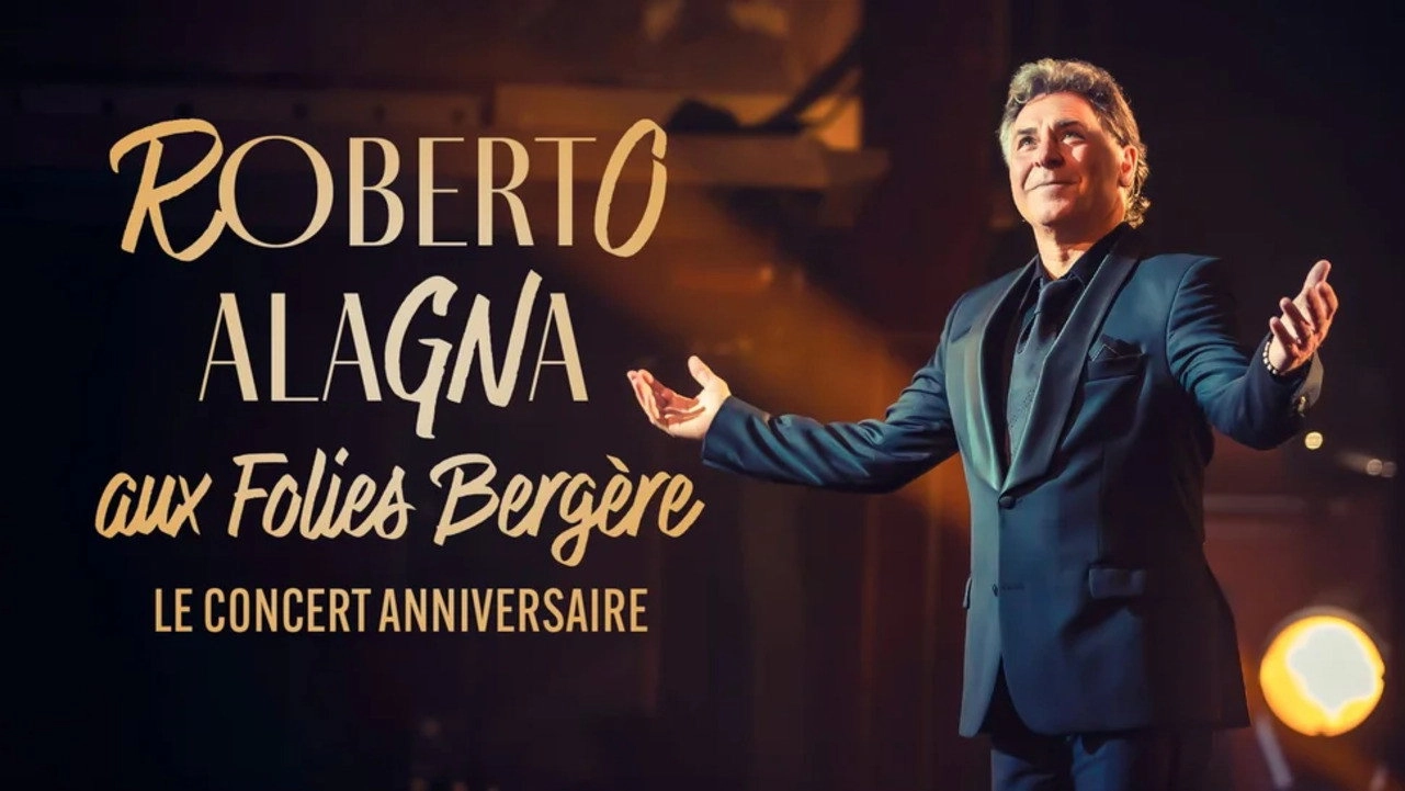 Roberto Alagna aux Folies Bergère, le concert anniversaire