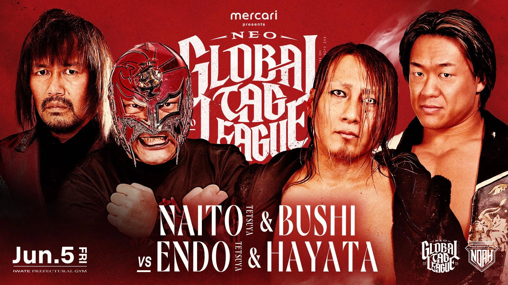 NOAH Neo Global Tag League 2026 ~ Day 8
