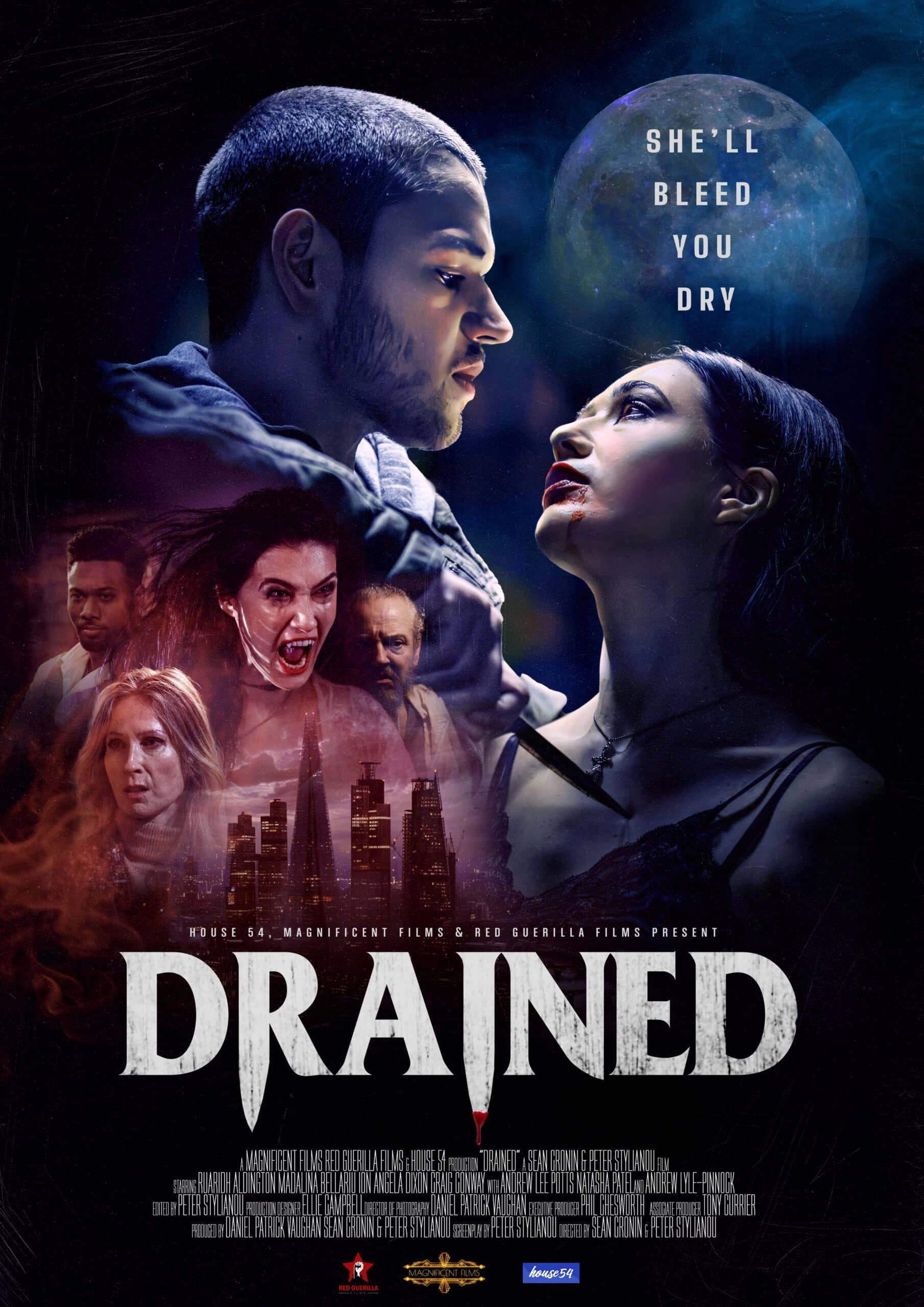 Drained