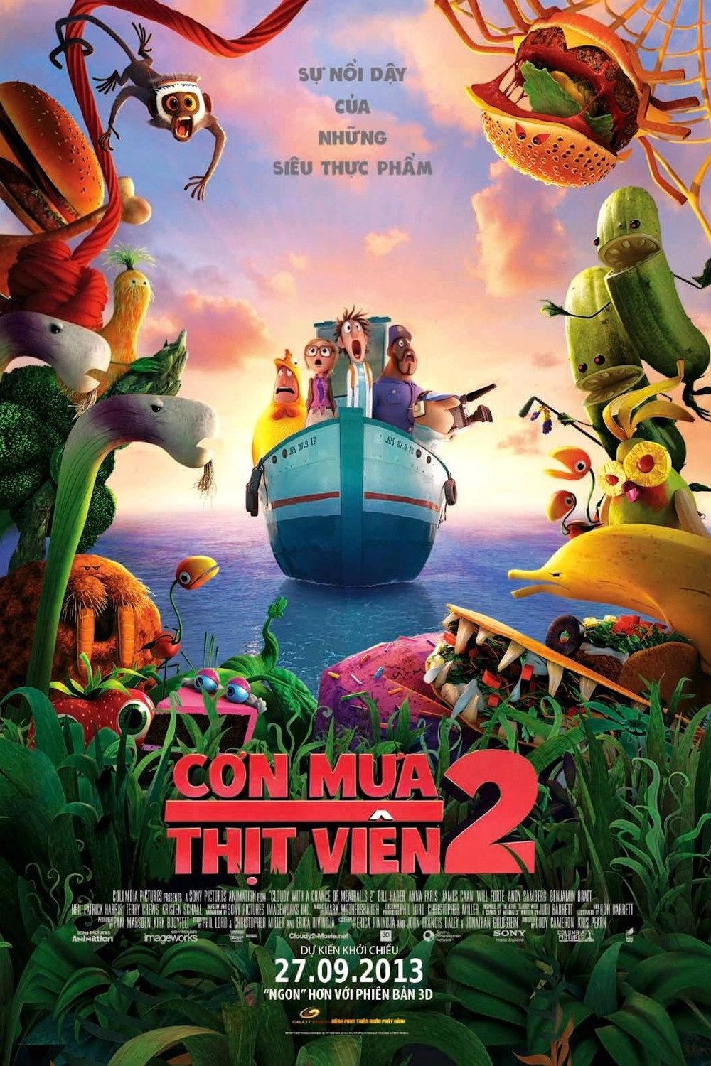 Cloudy with a Chance of Meatballs 2