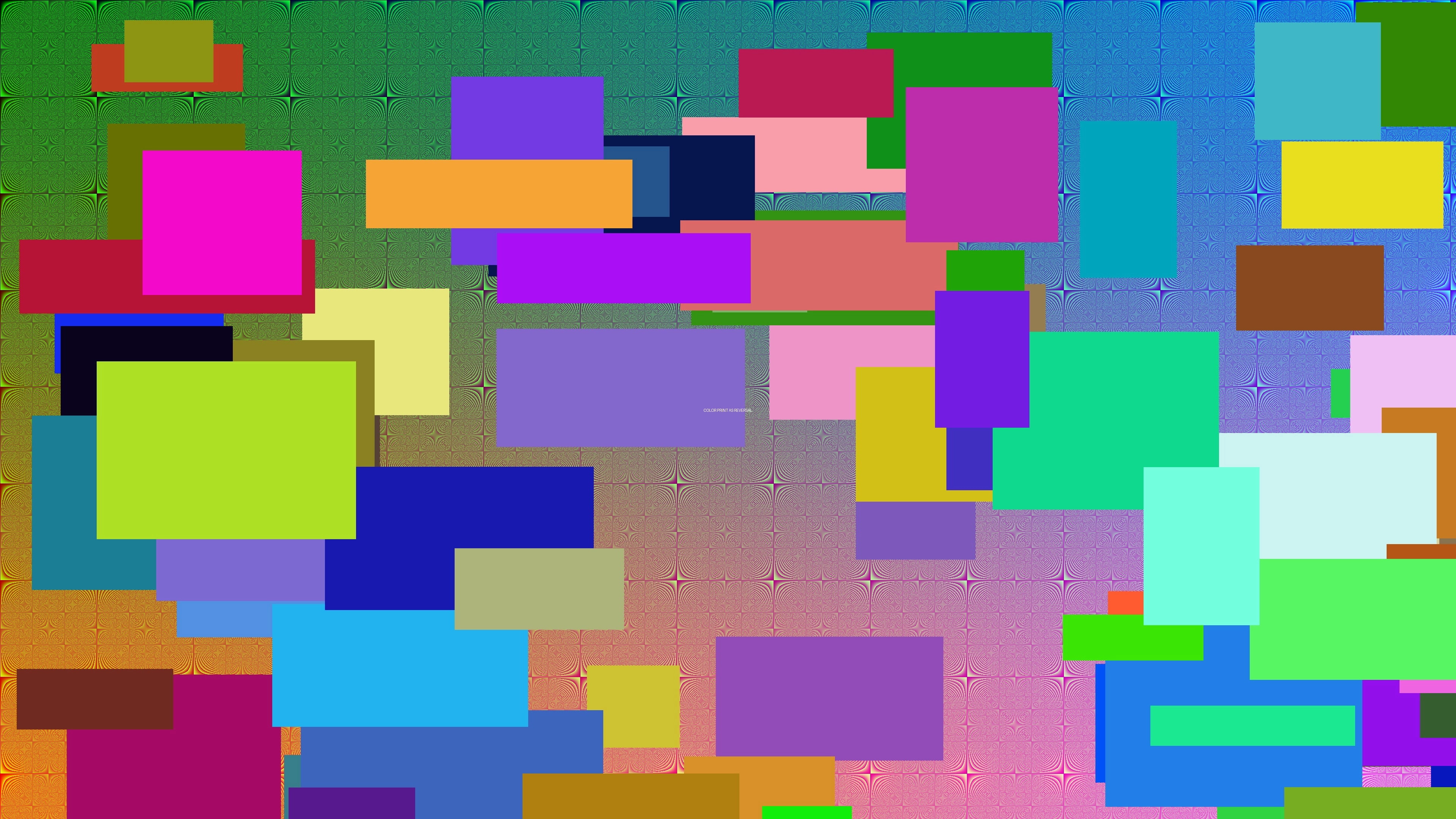 Color Print as Reversal