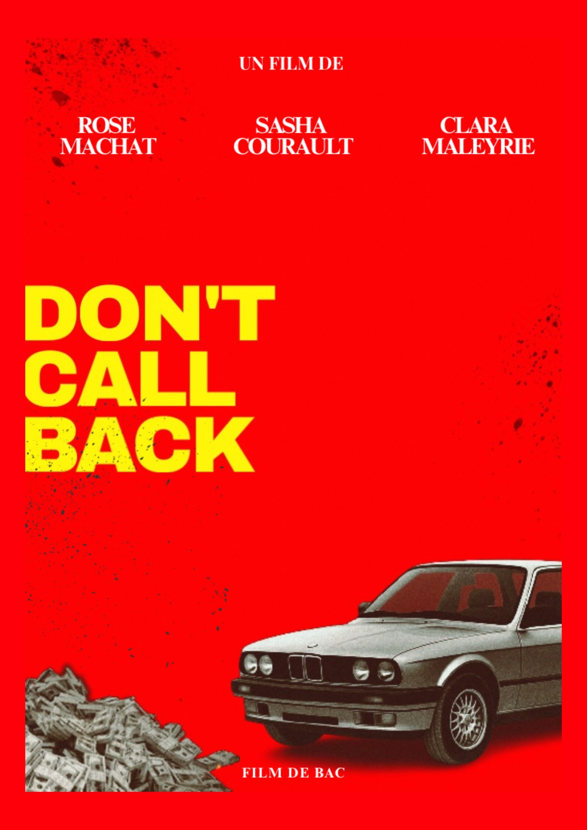 DON'T CALL BACK