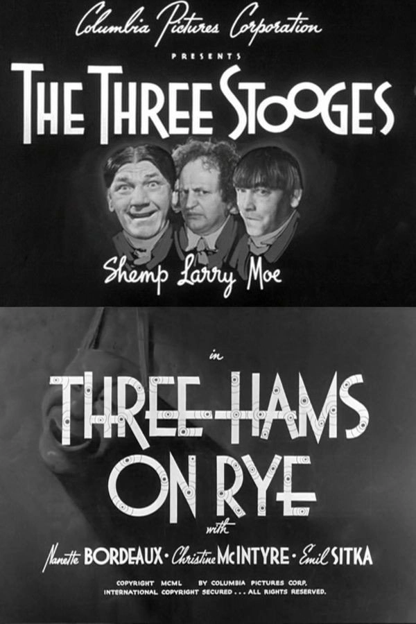 Three Hams on Rye