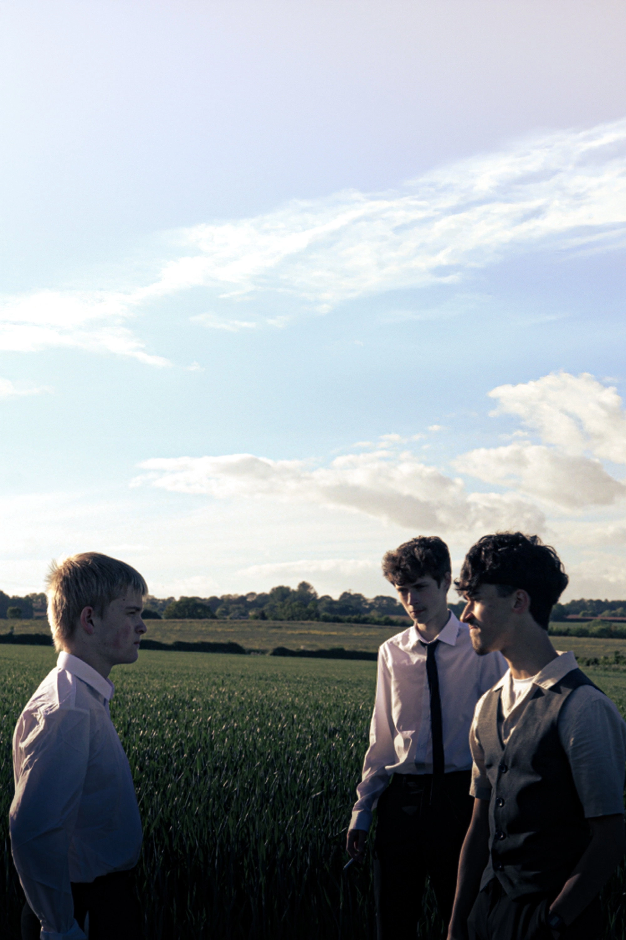 The Contentious Issue of the Three Men at Sundown