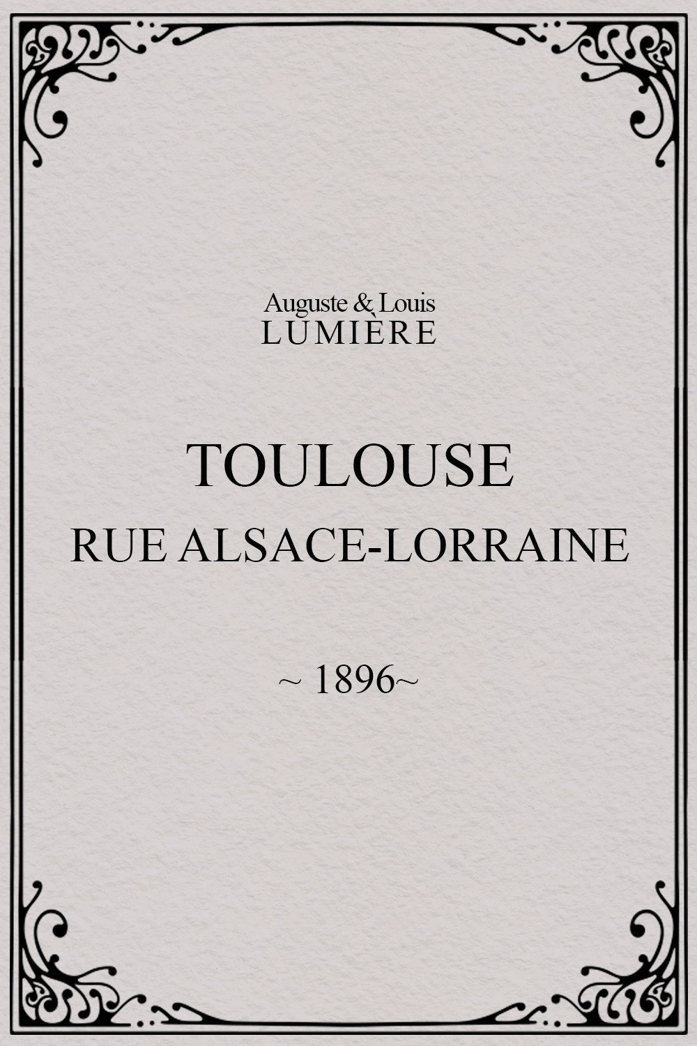 Toulouse, rue Alsace-Lorraine