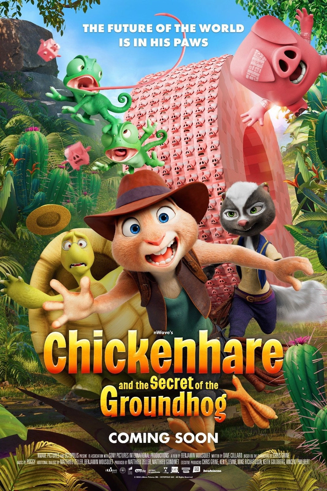 Chickenhare and the Secret of the Groundhog