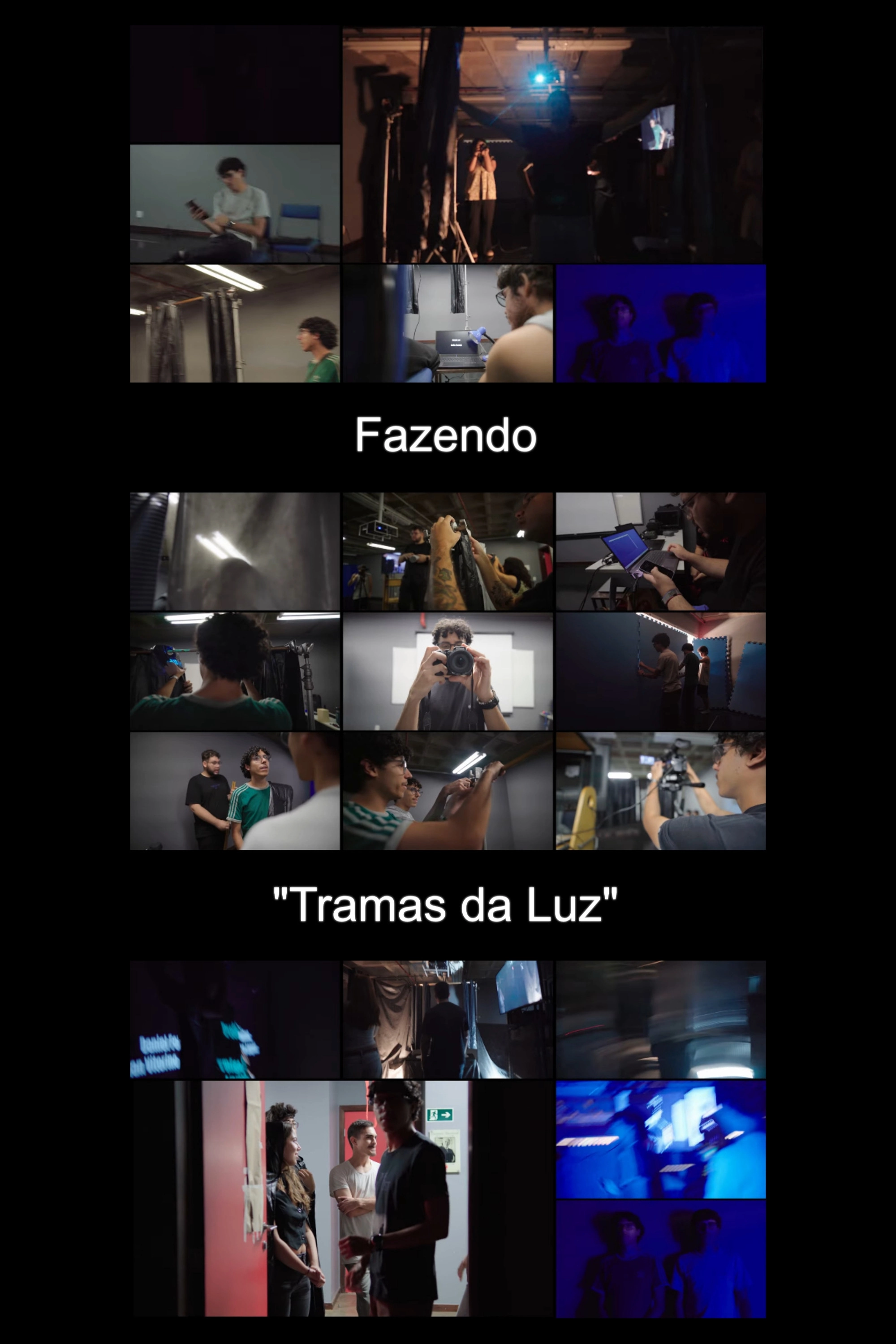 Fazendo "Tramas da Luz"