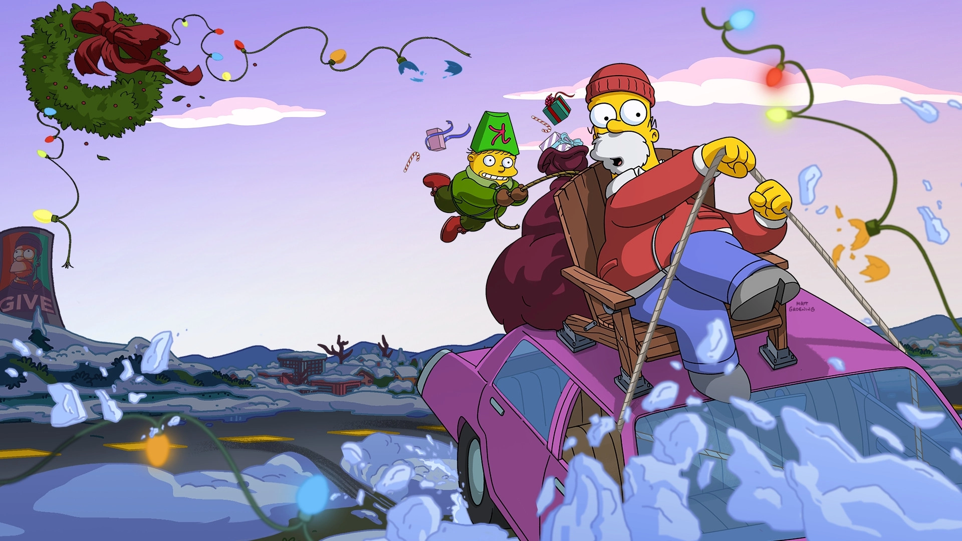 The Simpsons: O C'mon All Ye Faithful