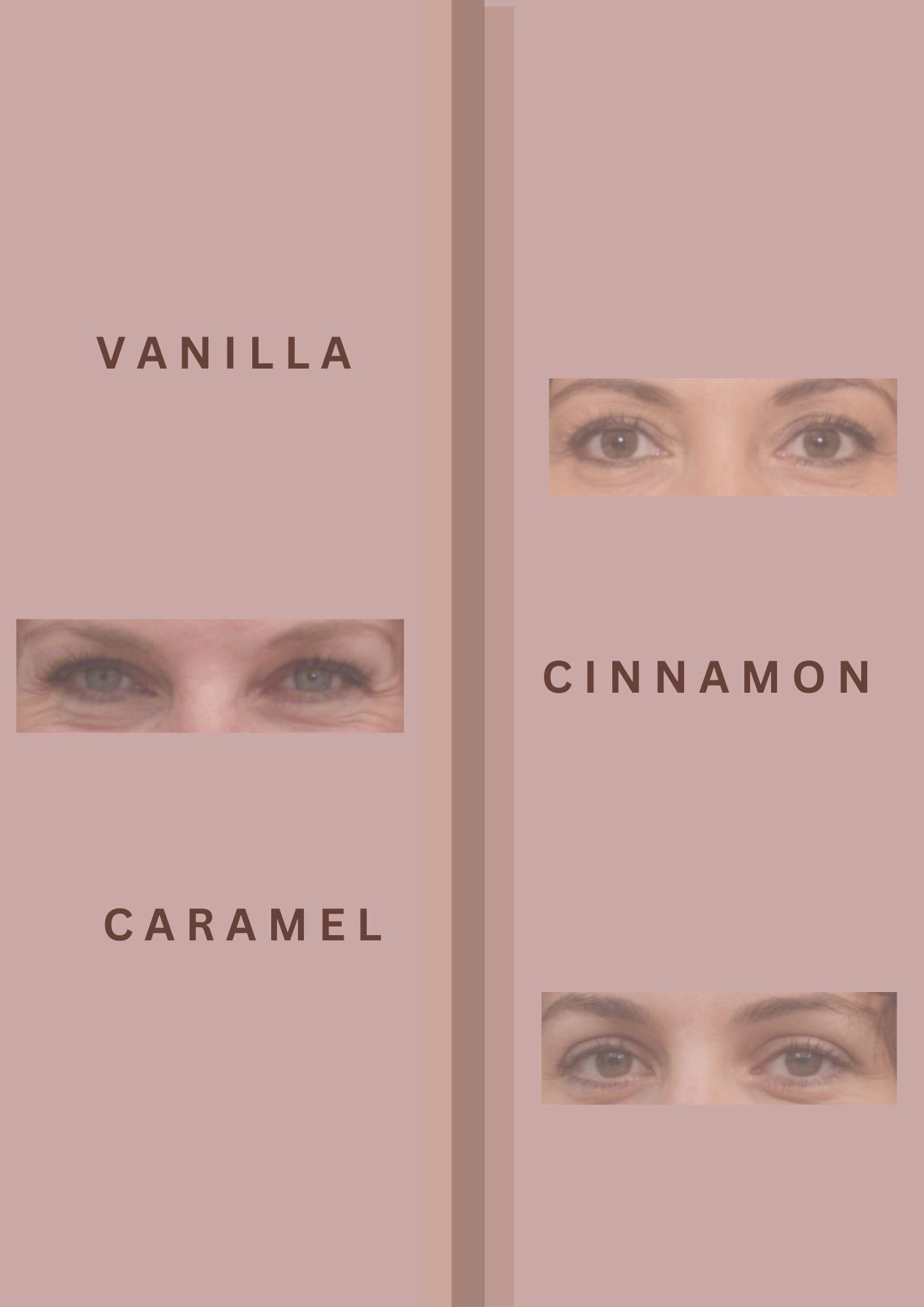Vanilla, Cinnamon, Caramel