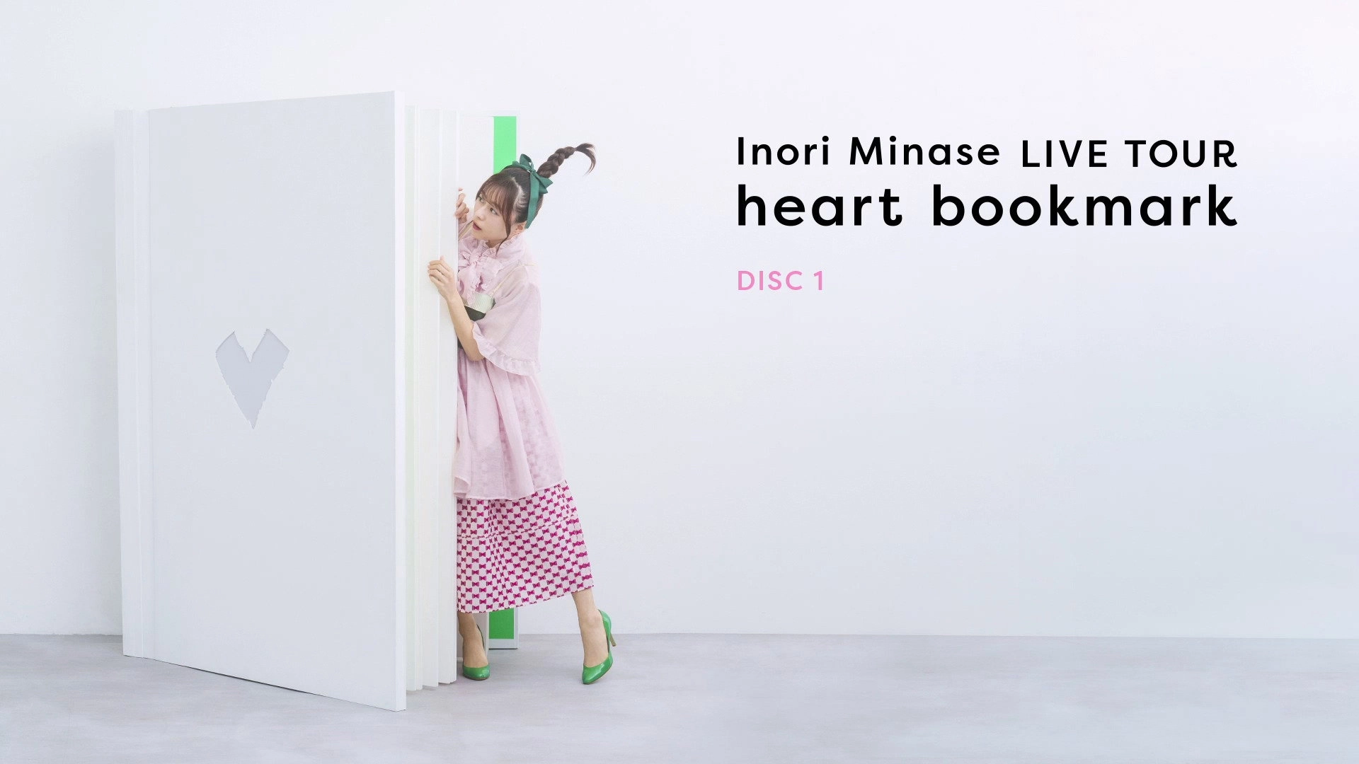 Inori Minase LIVE TOUR 2024 heart bookmark