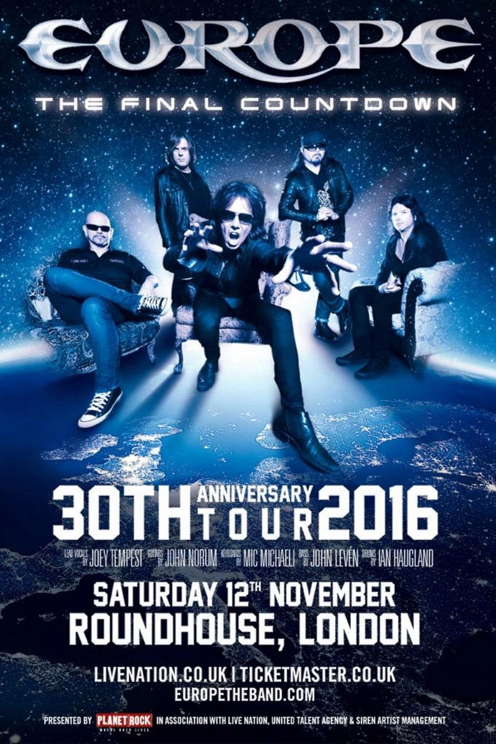 Europe: The Final Countdown 30th Anniversary Show - Live at the Roundhouse