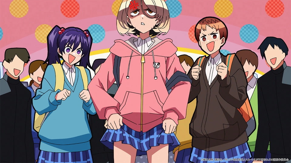 The Klutzy Class Monitor and the Girl with the Short Skirt