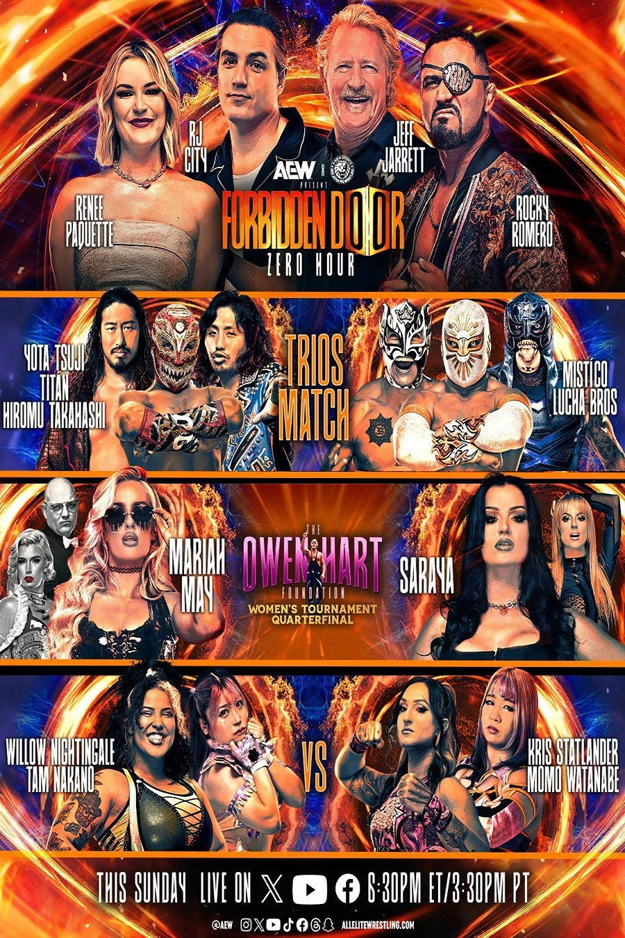 AEW x NJPW Present Forbidden Door 2024: Zero Hour