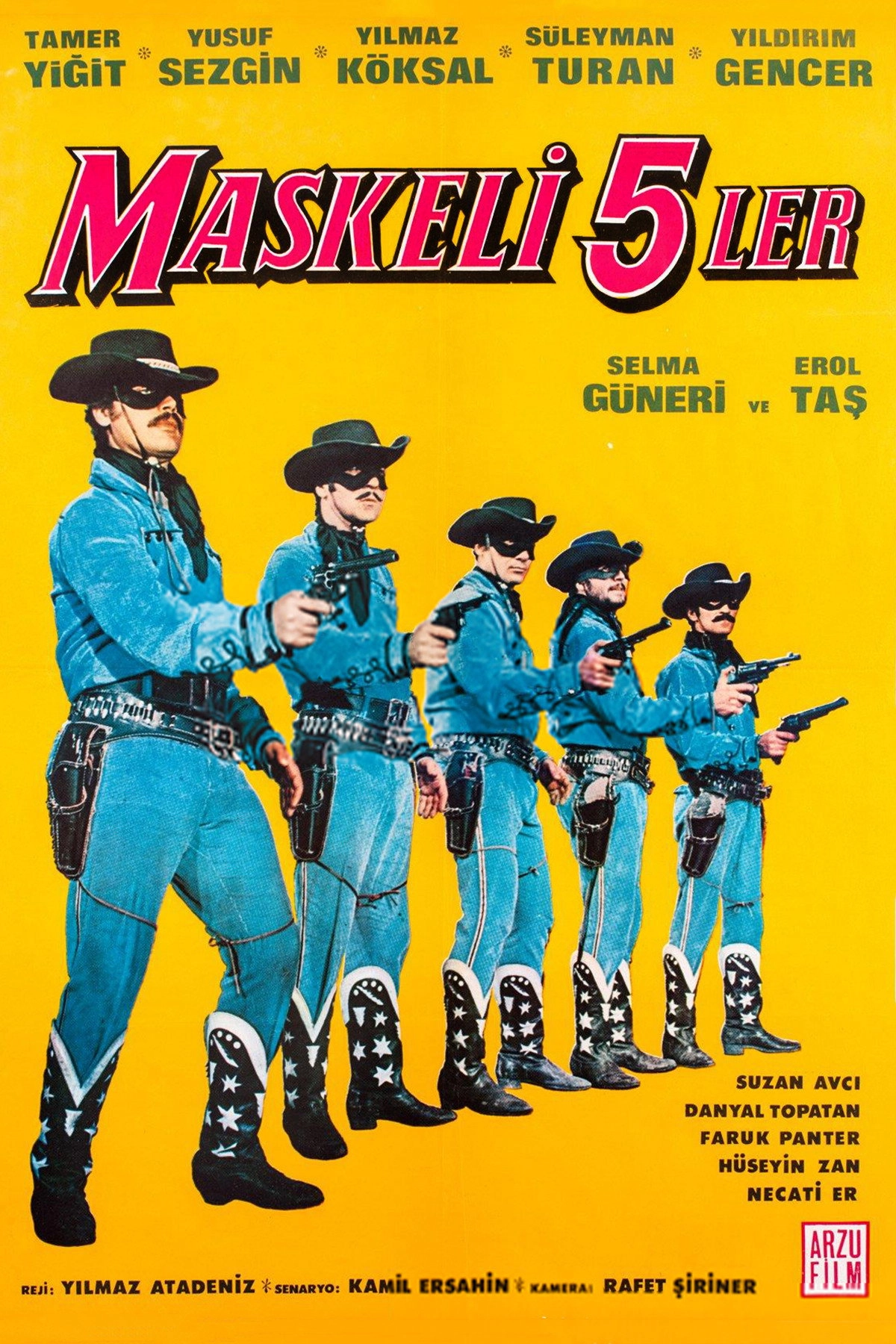 Maskeli Beşler