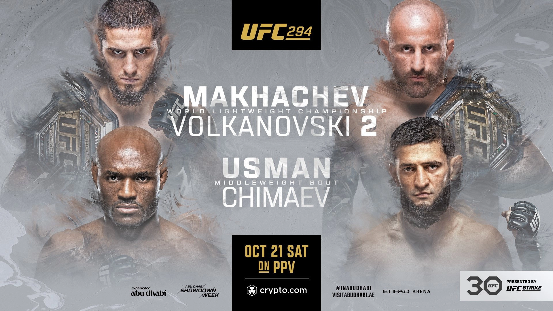 UFC 294: Makhachev vs. Volkanovski 2