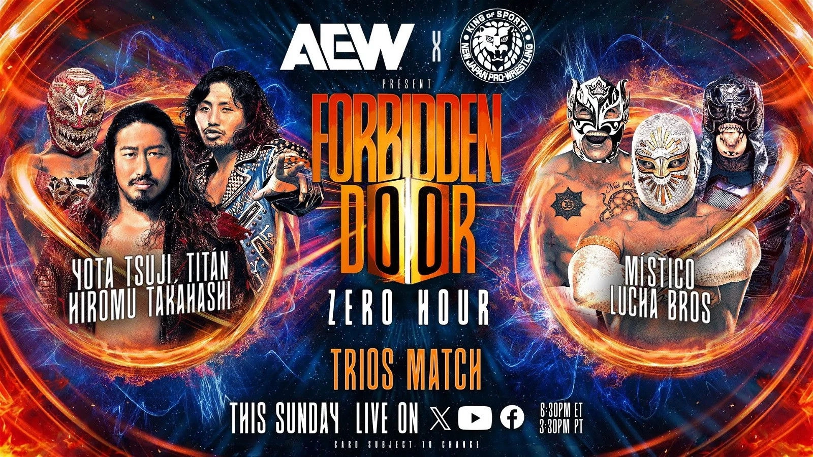 AEW x NJPW Present Forbidden Door 2024: Zero Hour